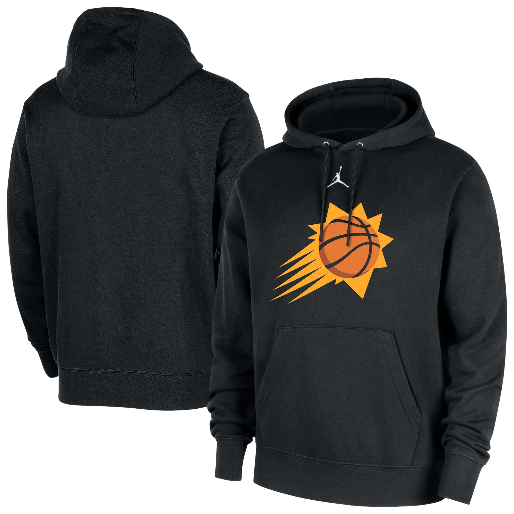 Men's Jordan Brand Black Phoenix Suns Statement Edition Club Fleece Hoodie