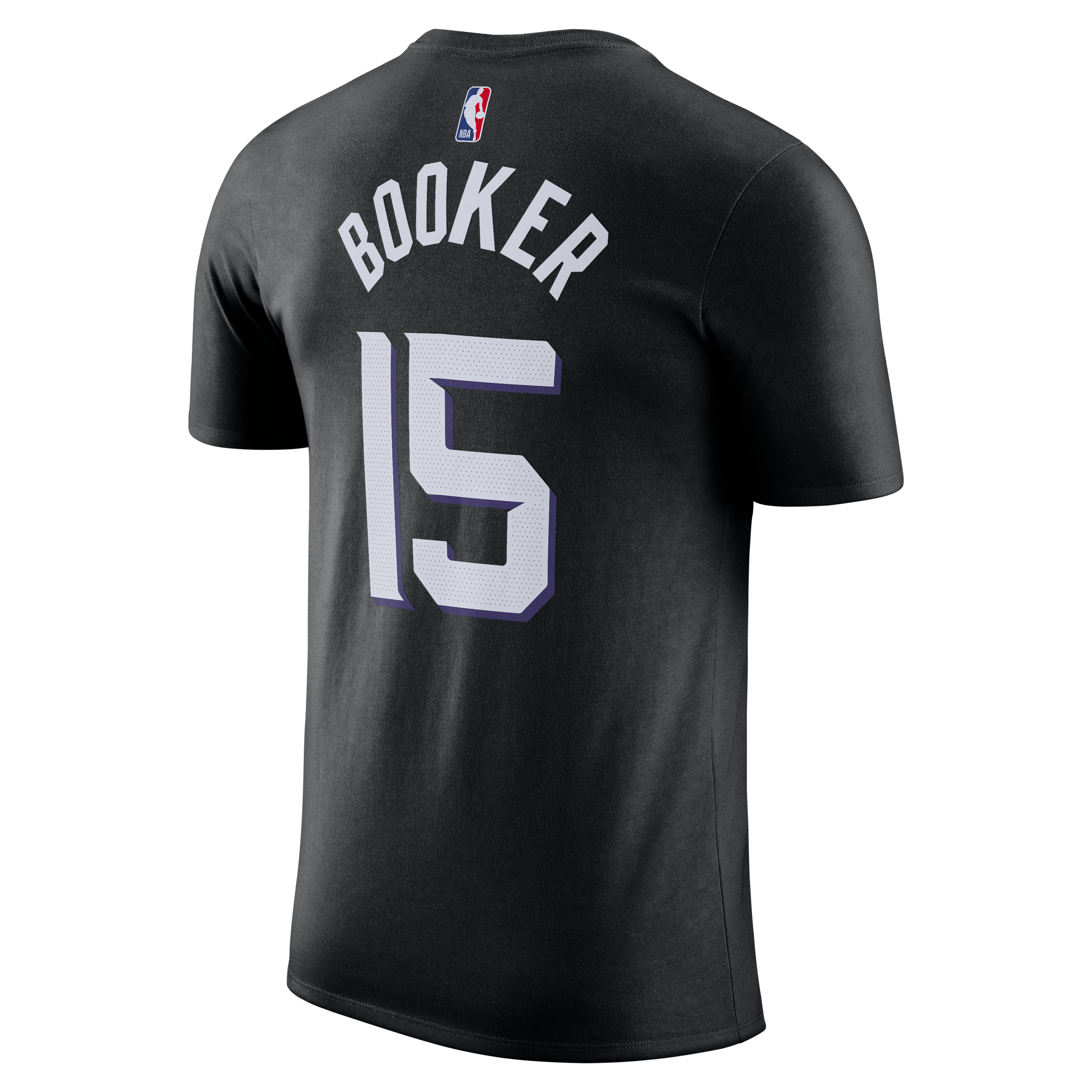 T-shirt homme Jordan Brand Devin Booker noir Phoenix Suns avec nom et numéro - Édition Statement