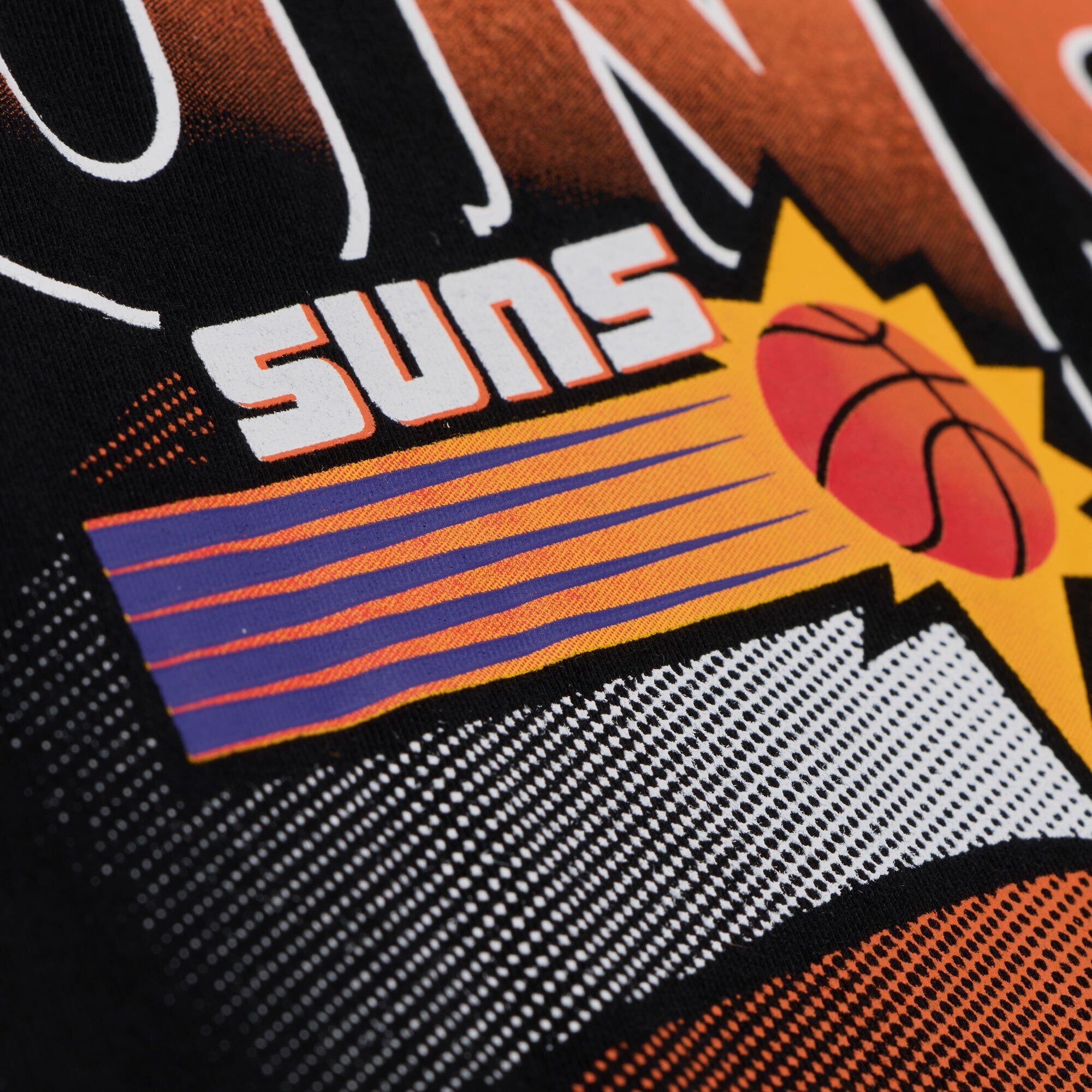 T-shirt graphique noir Mitchell & Ness Phoenix Suns pour homme