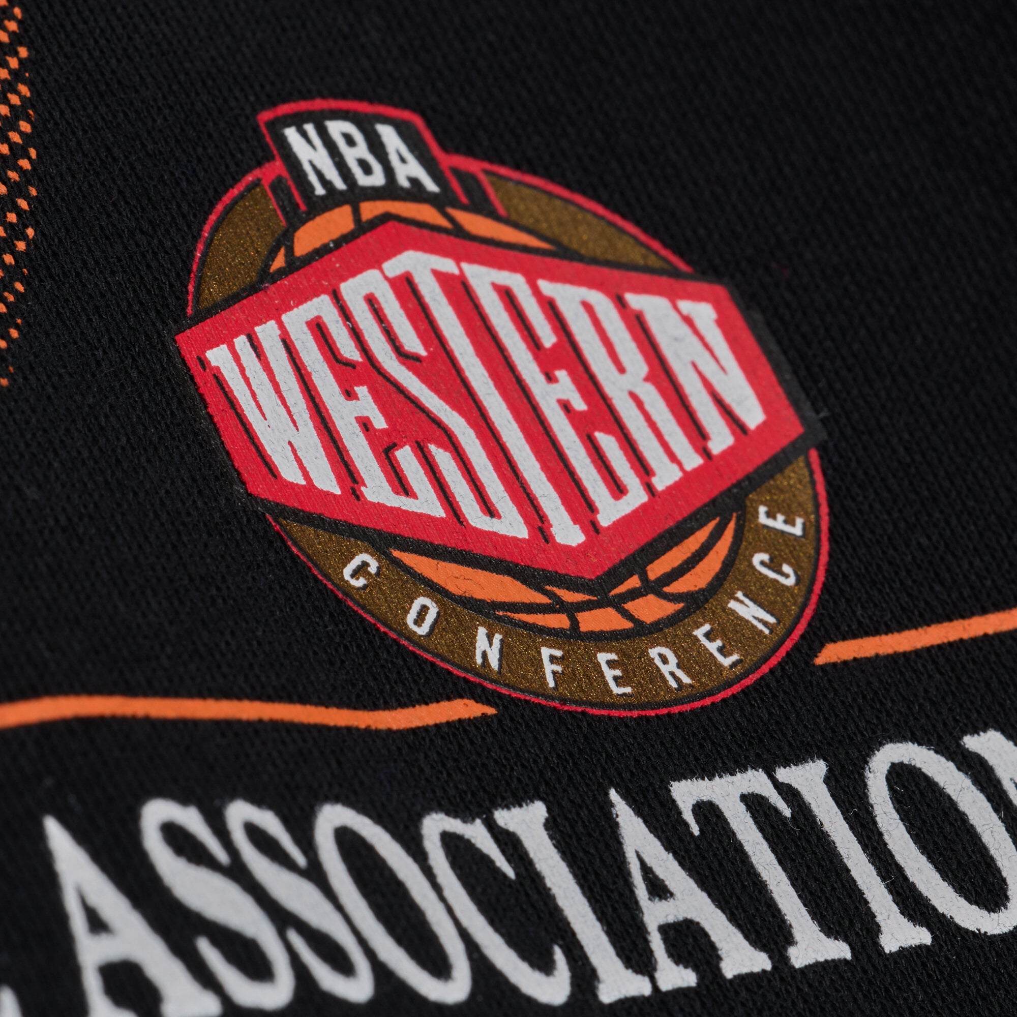 Sweat à capuche Mitchell & Ness noir Phoenix Suns pour homme