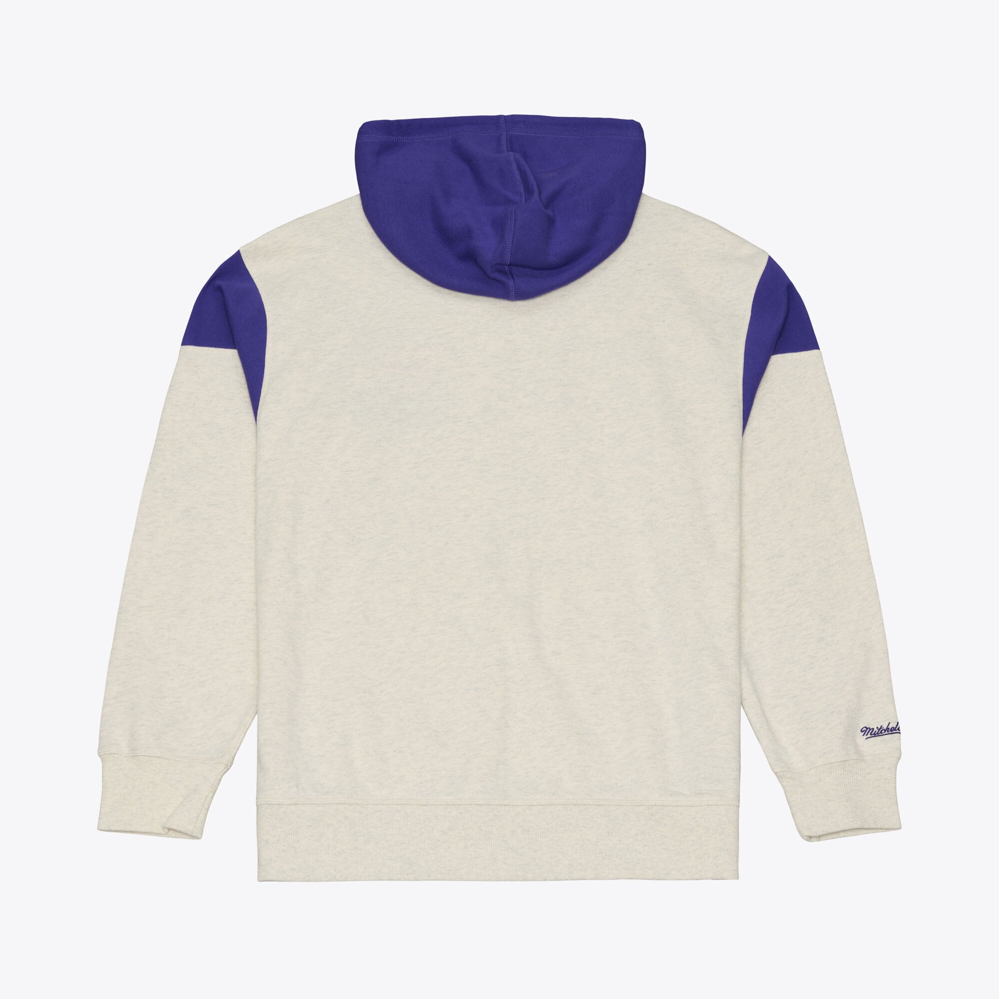 Sweat à capuche Mitchell & Ness crème Phoenix Suns pour homme