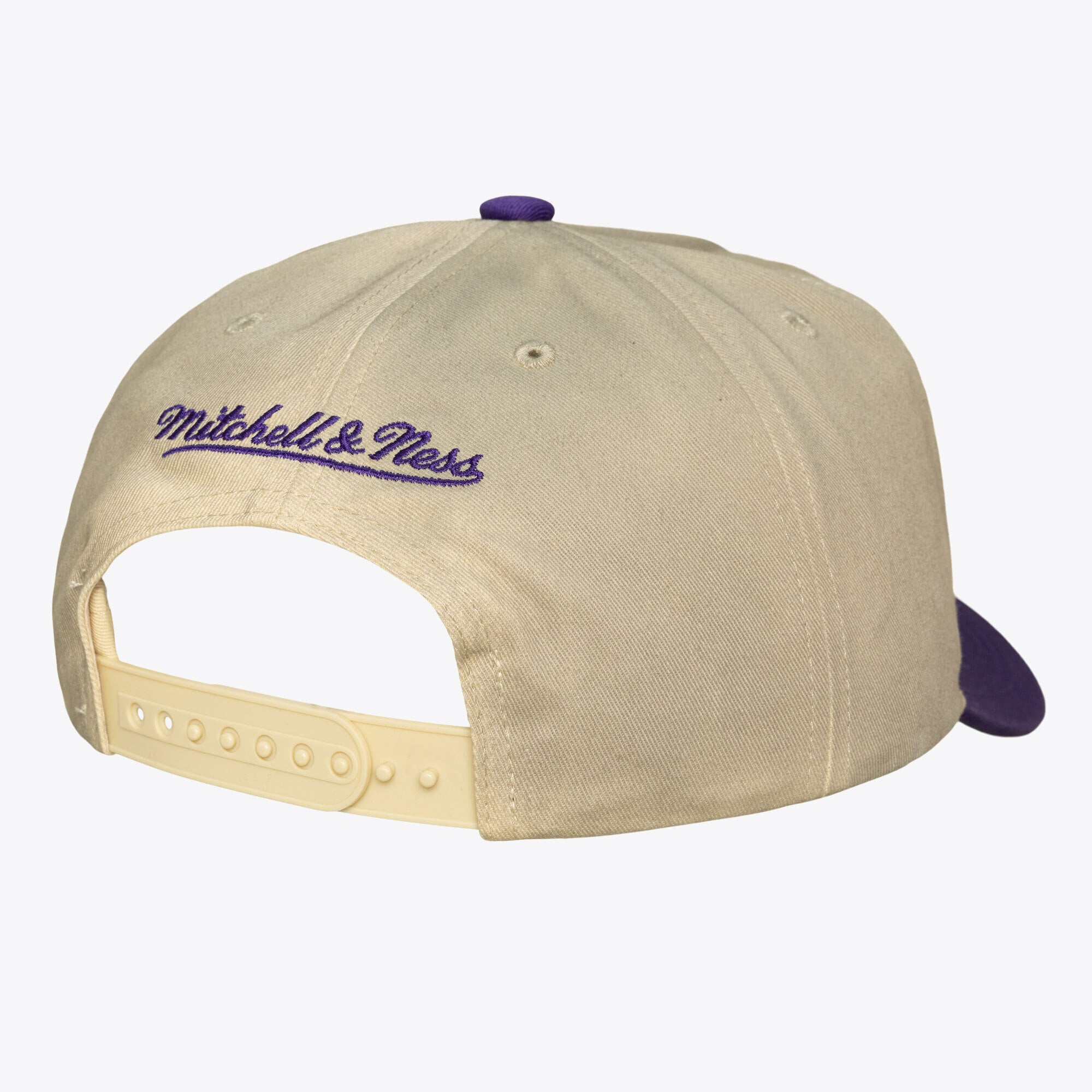 Men's Mitchell & Ness Cream Phoenix Suns Hardwood Classics Retro Roots Snapback Hat