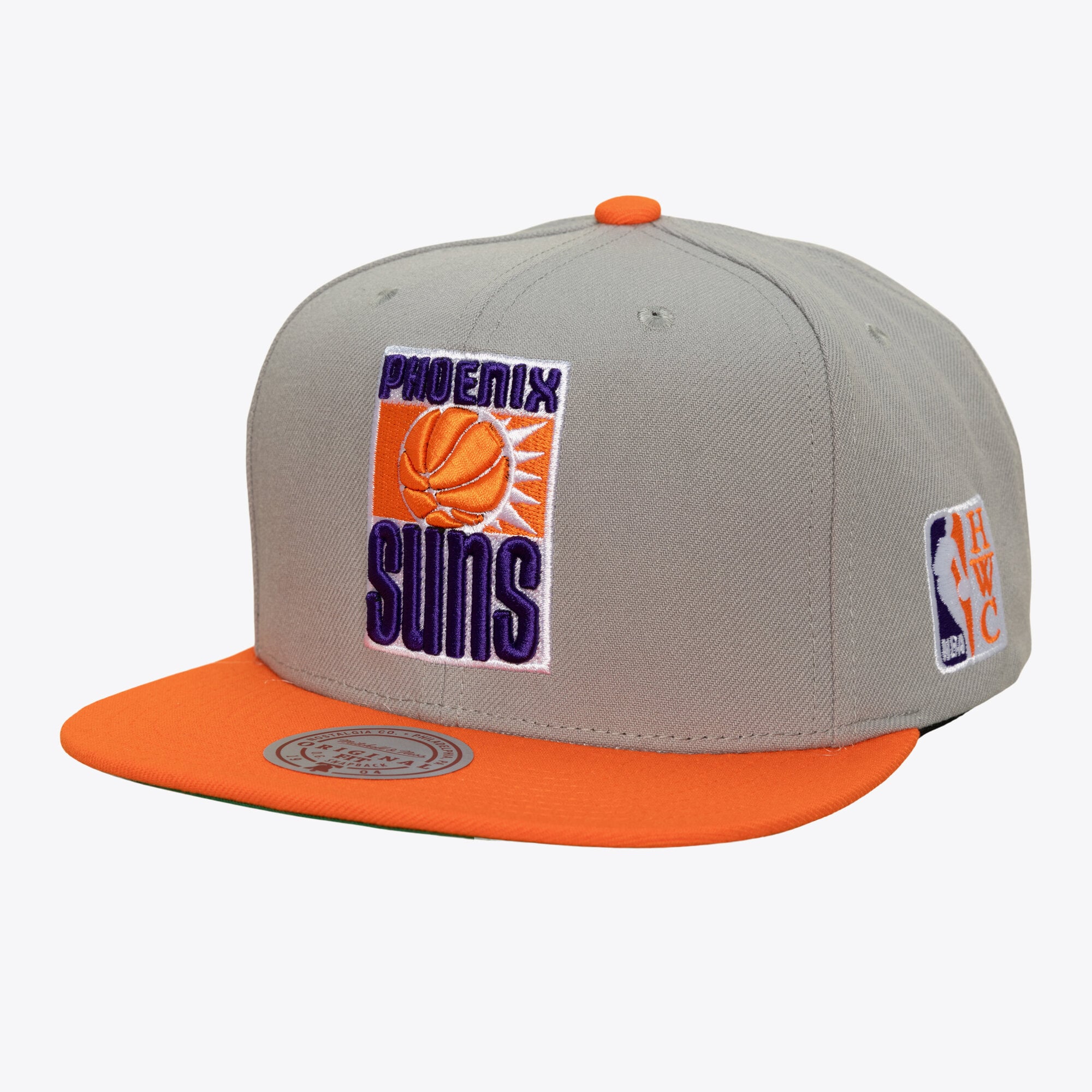 Men's Mitchell & Ness  Gray Phoenix Suns Legendary Home Snapback Hat