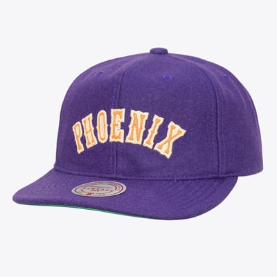 Phoenix Suns Mitchell & Ness Hardwood Classics Retro Roots Vintage Adjustable Hat - Purple
