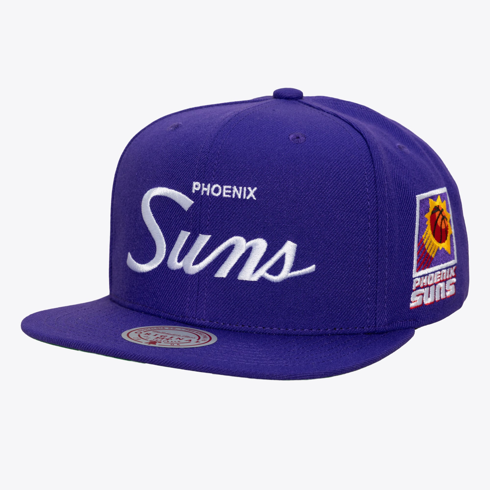 Casquette snapback Mitchell & Ness violette pour homme