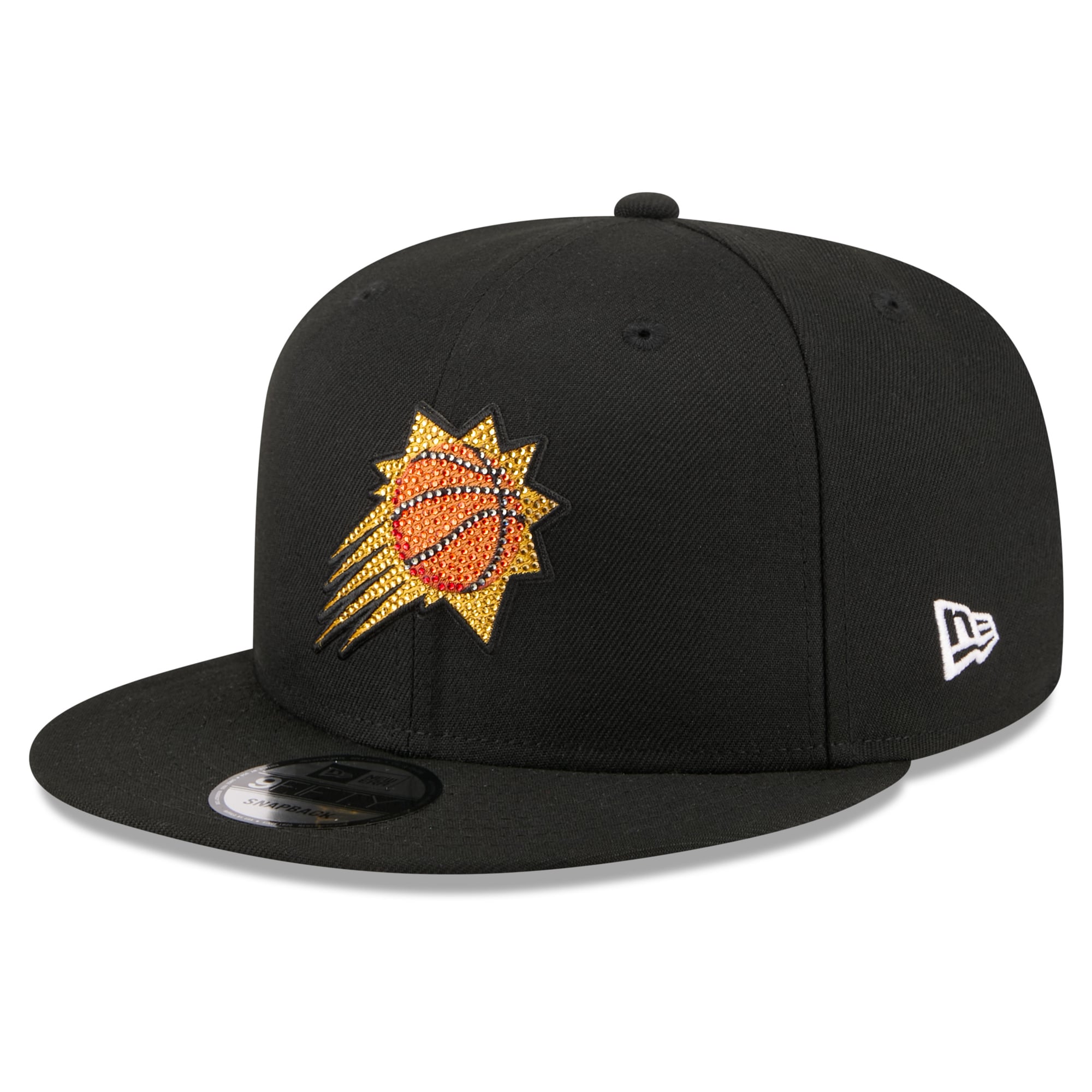 Men's New Era Black Phoenix Suns 2026 NBA Draft Crystal 9FIFTY Snapback Hat