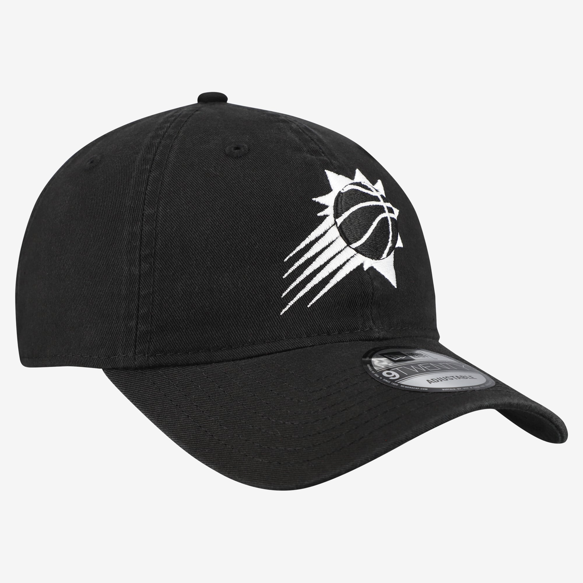 Men's New Era Black Phoenix Suns 9TWENTY Adjustable Hat