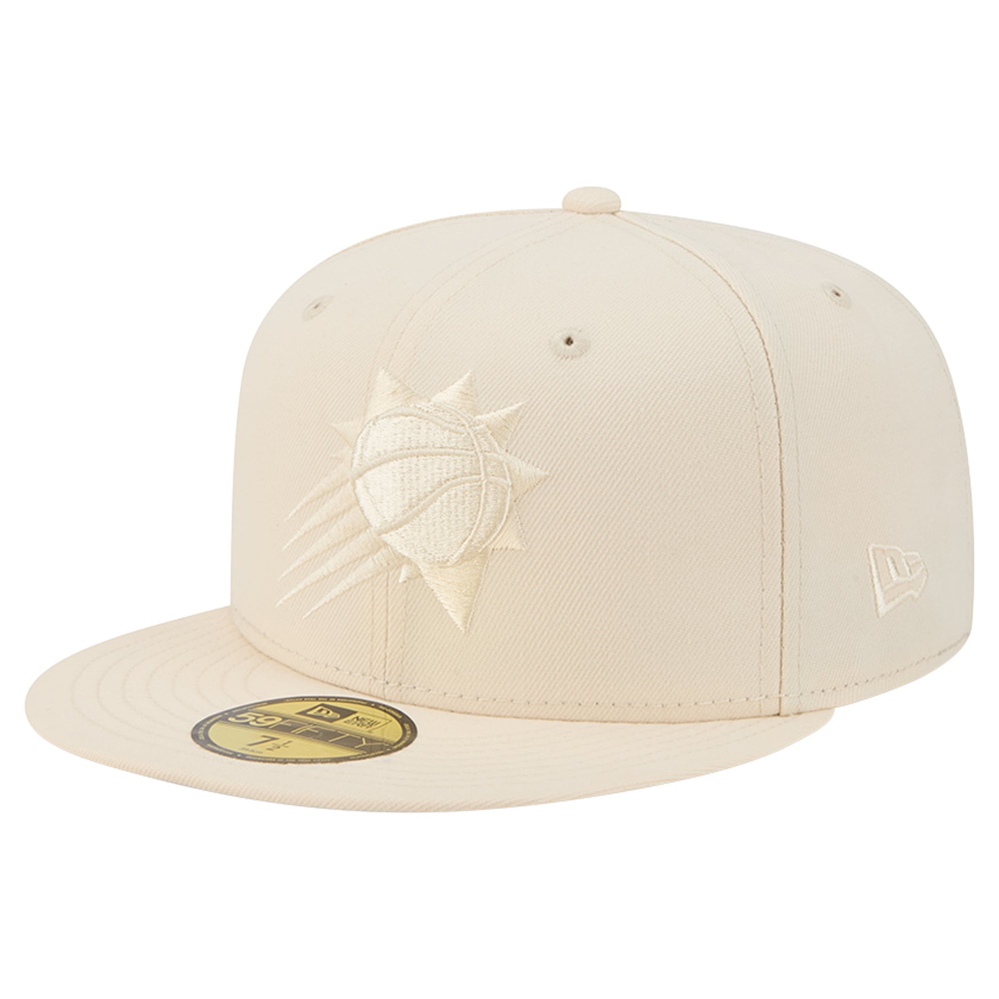 Men's New Era Cream Phoenix Suns Color Pack 59FIFTY Fitted Hat