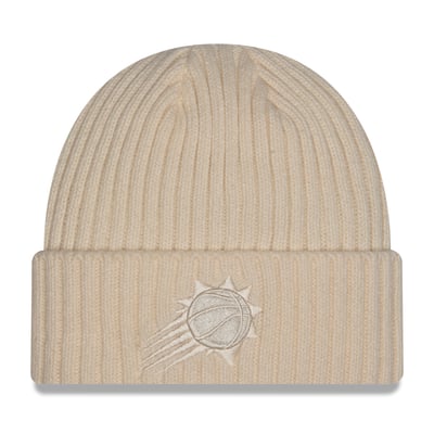 Phoenix Suns New Era Color Pack Cuffed Knit Hat - Cream