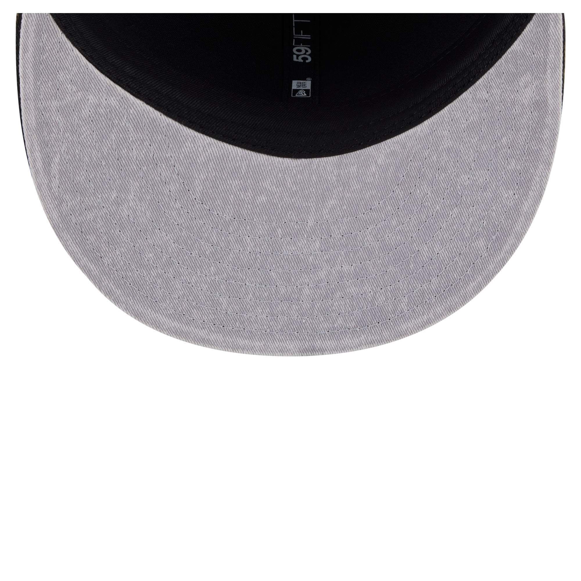 Men's New Era Gray/Black Phoenix Suns Washed 59FIFTY Fitted Hat