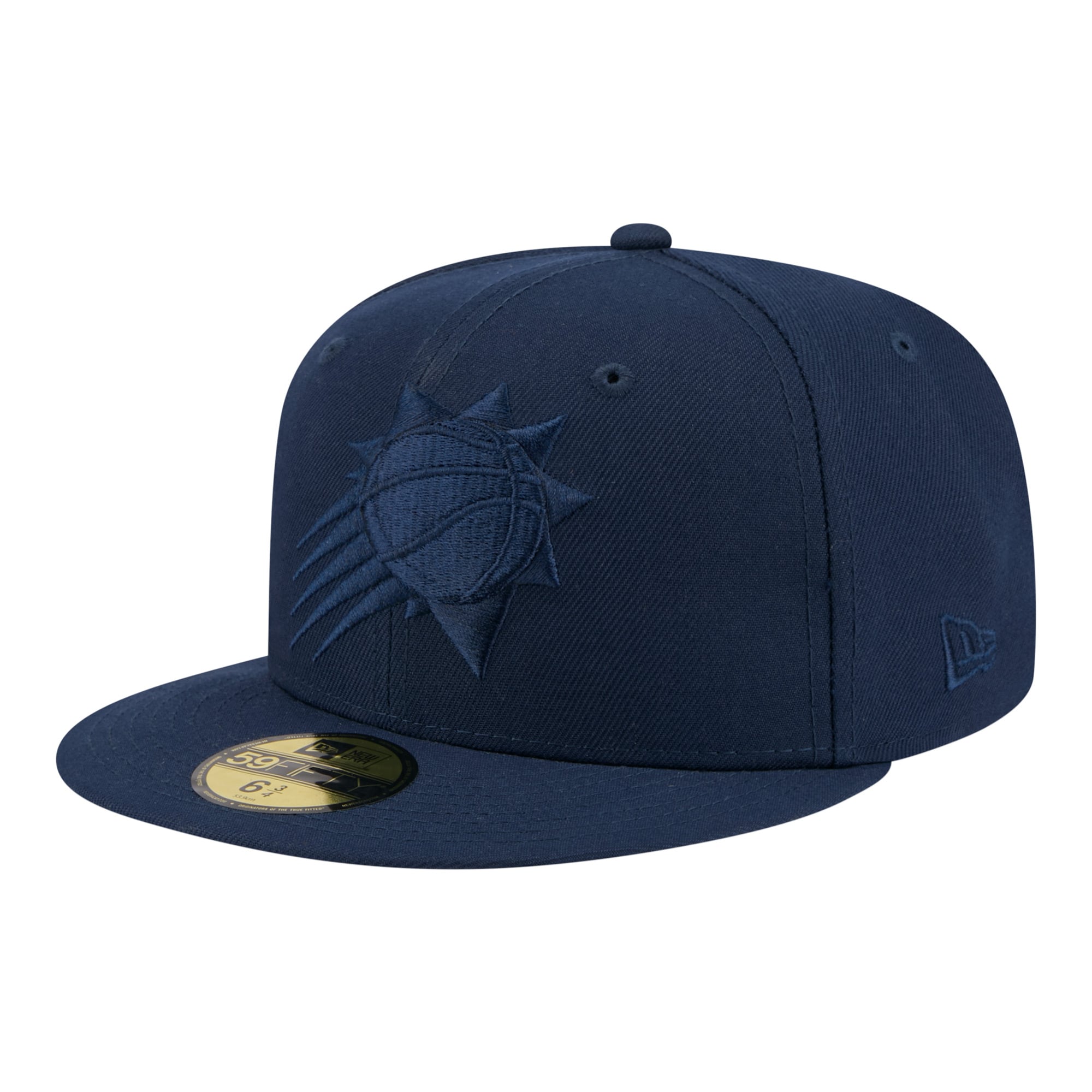 Men's New Era Navy Phoenix Suns Tonal Color Pack 59FIFTY Fitted Hat