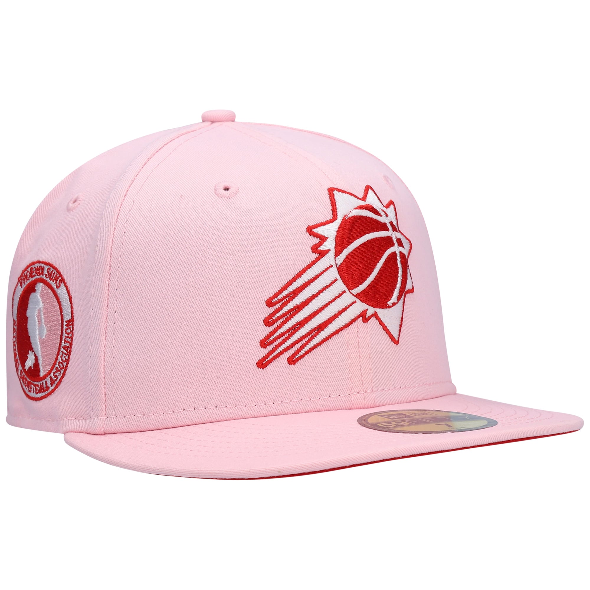 Men's New Era Pink Phoenix Suns Candy Cane 59FIFTY Fitted Hat
