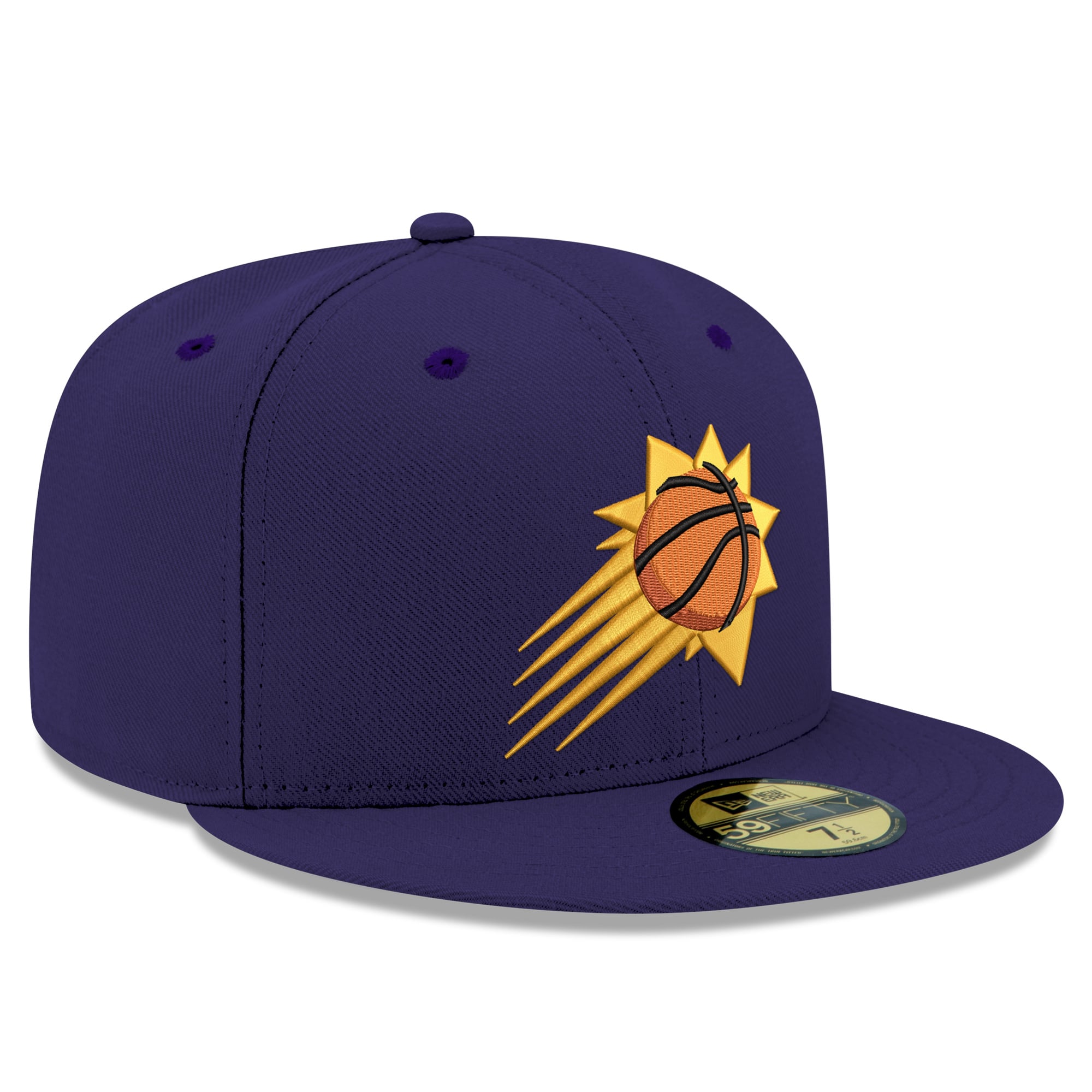 Men's New Era Purple Phoenix Suns Team 59FIFTY Fitted Hat