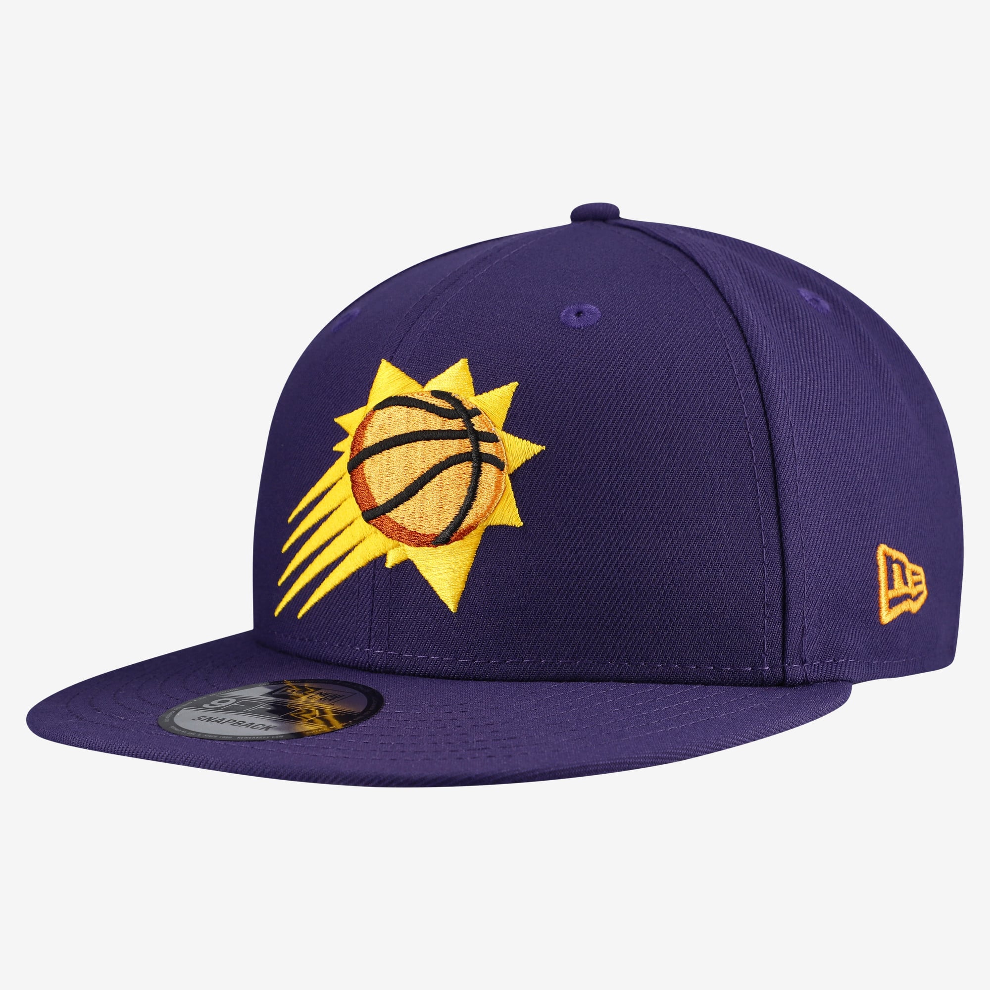 Men's New Era  Purple Phoenix Suns Team 9FIFTY Snapback Hat
