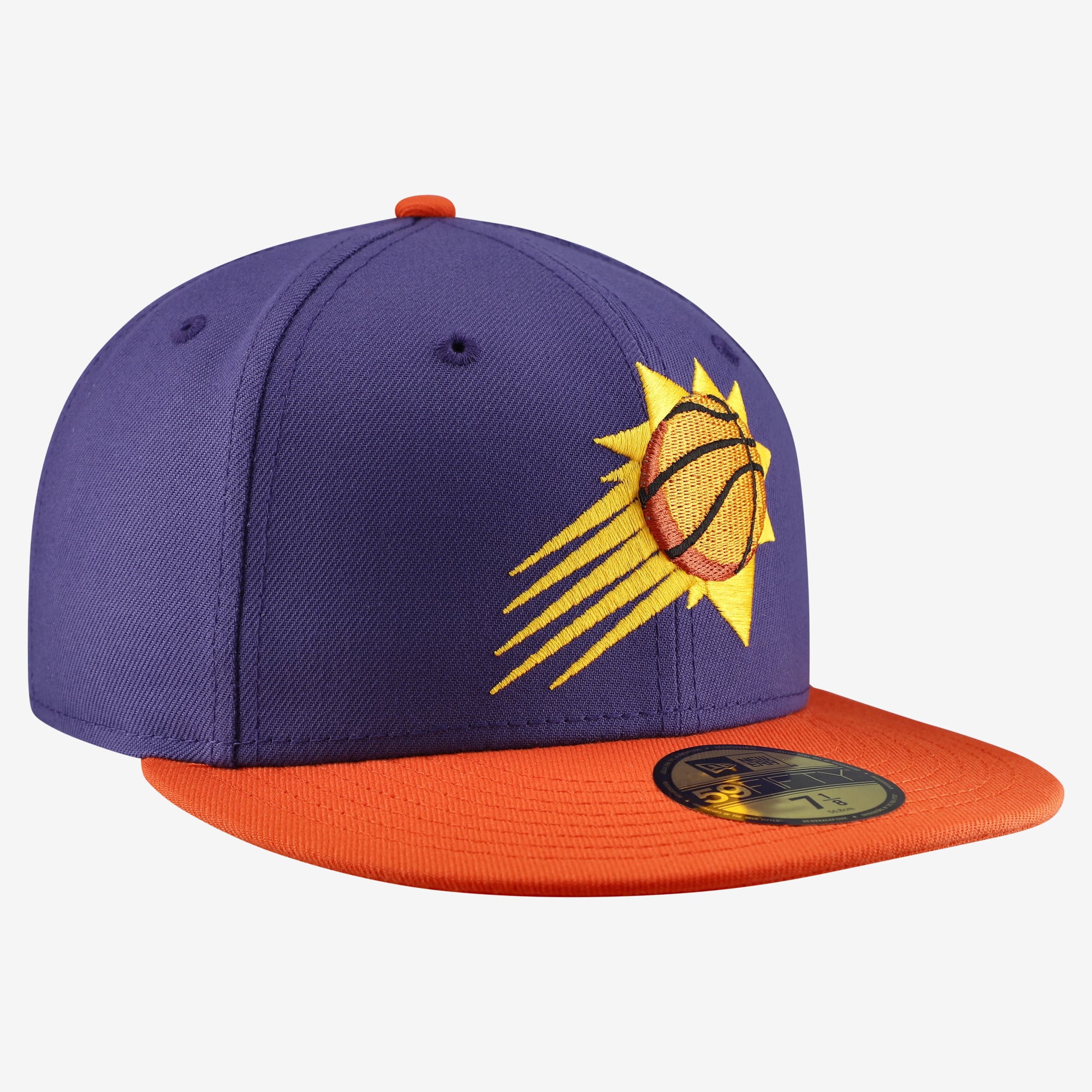 Men's New Era Purple Phoenix Suns Two-Tone 59FIFTY Fitted Hat