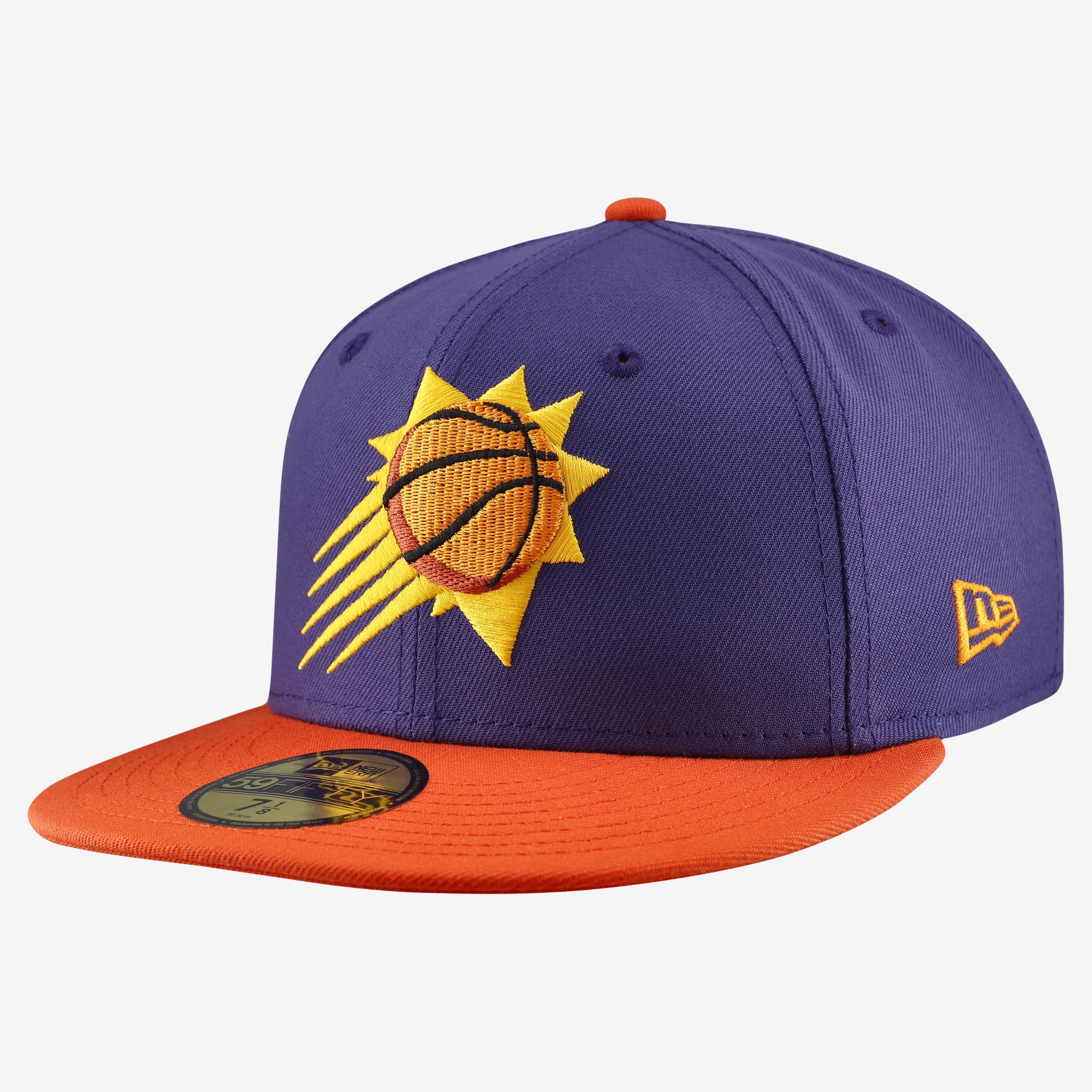 Men's New Era Purple Phoenix Suns Two-Tone 59FIFTY Fitted Hat