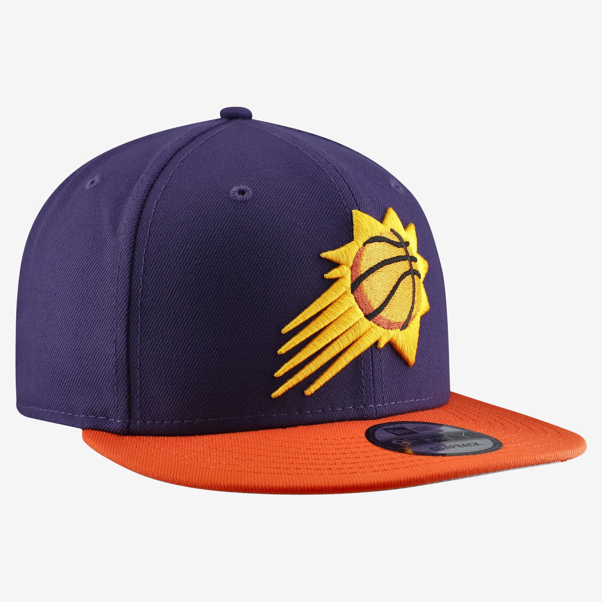 Men's New Era Purple Phoenix Suns Two-Tone 9FIFTY Snapback Hat