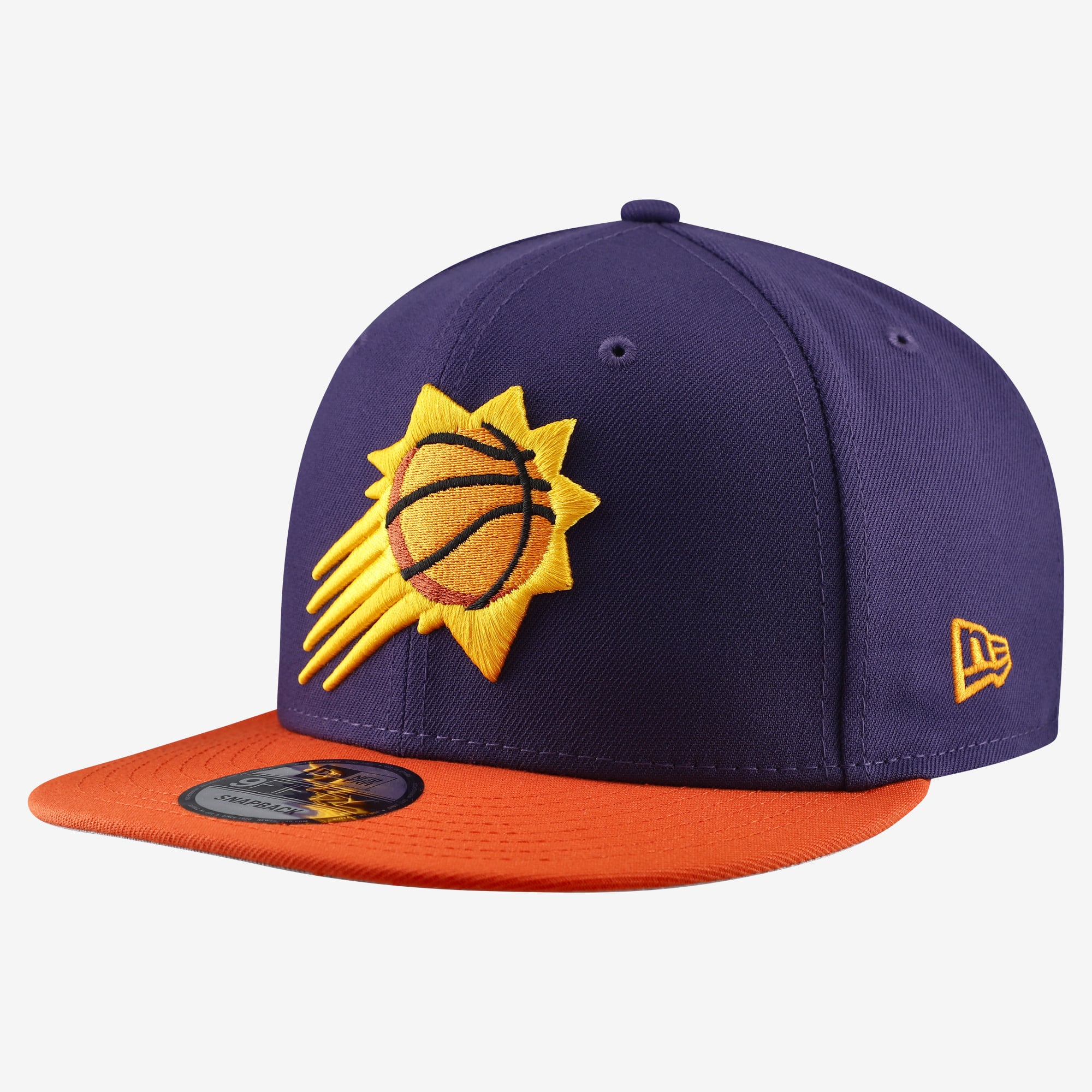 Men's New Era Purple Phoenix Suns Two-Tone 9FIFTY Snapback Hat