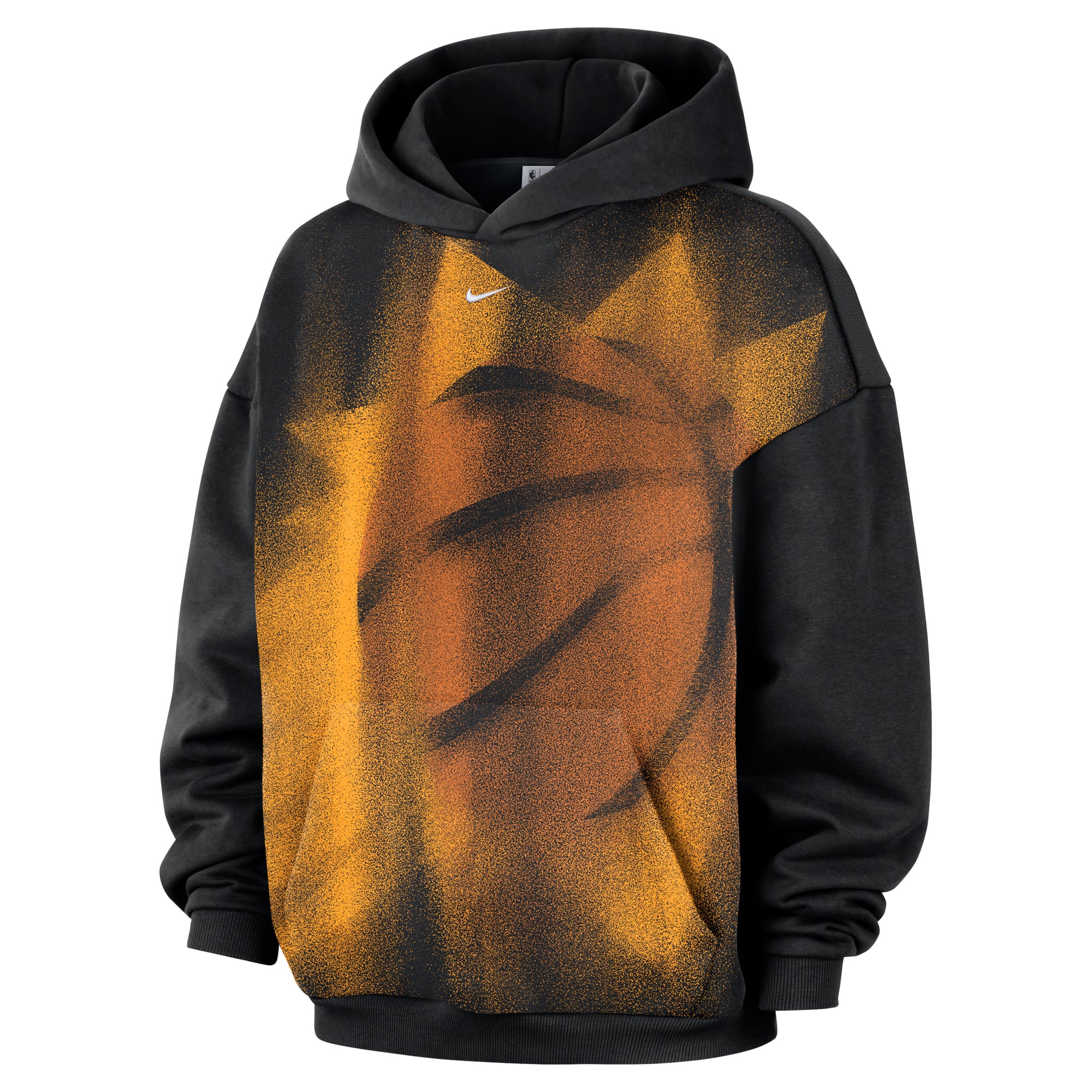 Sweat à capuche Nike Phoenix Suns 2026 Standard Issue Practice Icon Fleece noir pour homme