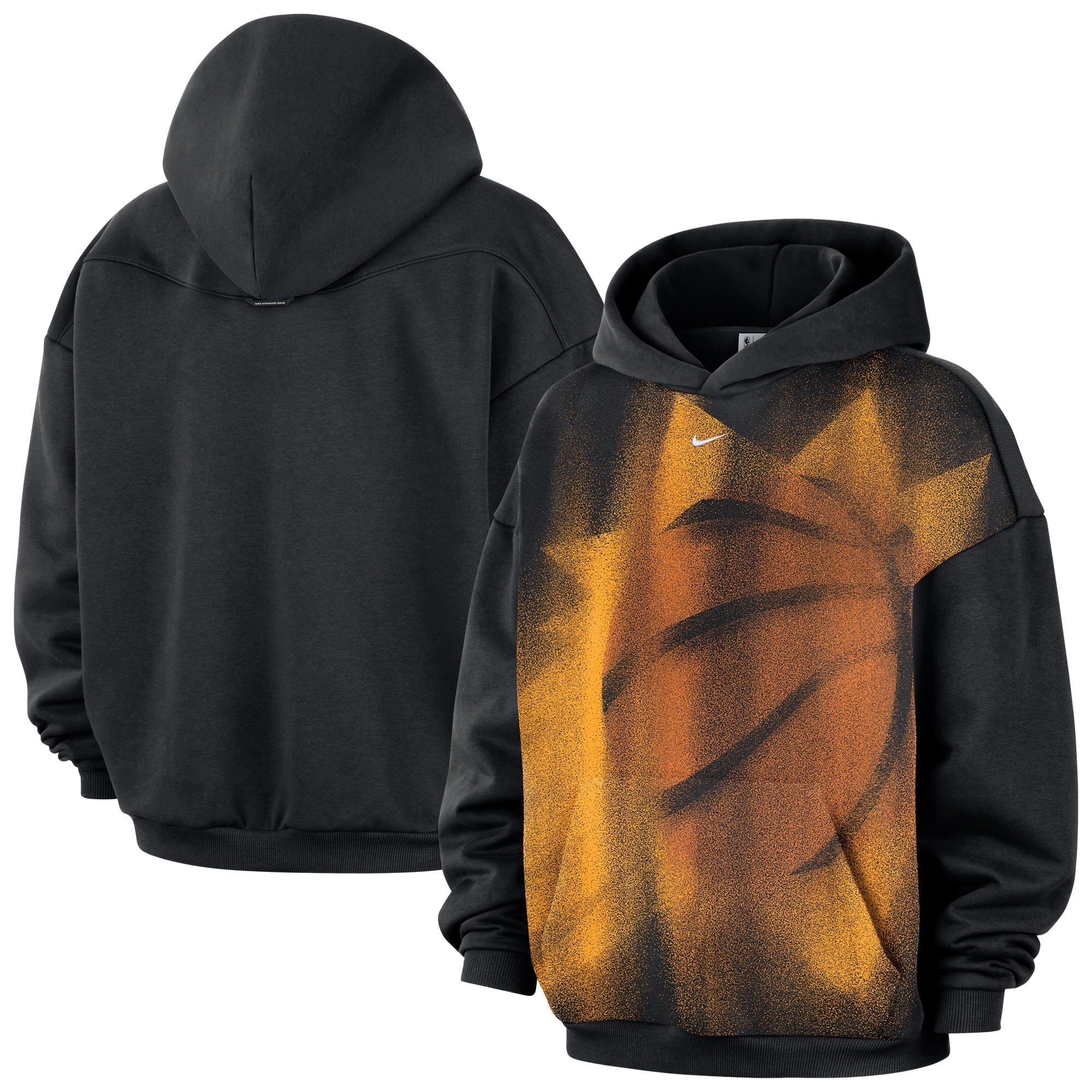 Sweat à capuche Nike Phoenix Suns 2026 Standard Issue Practice Icon Fleece noir pour homme