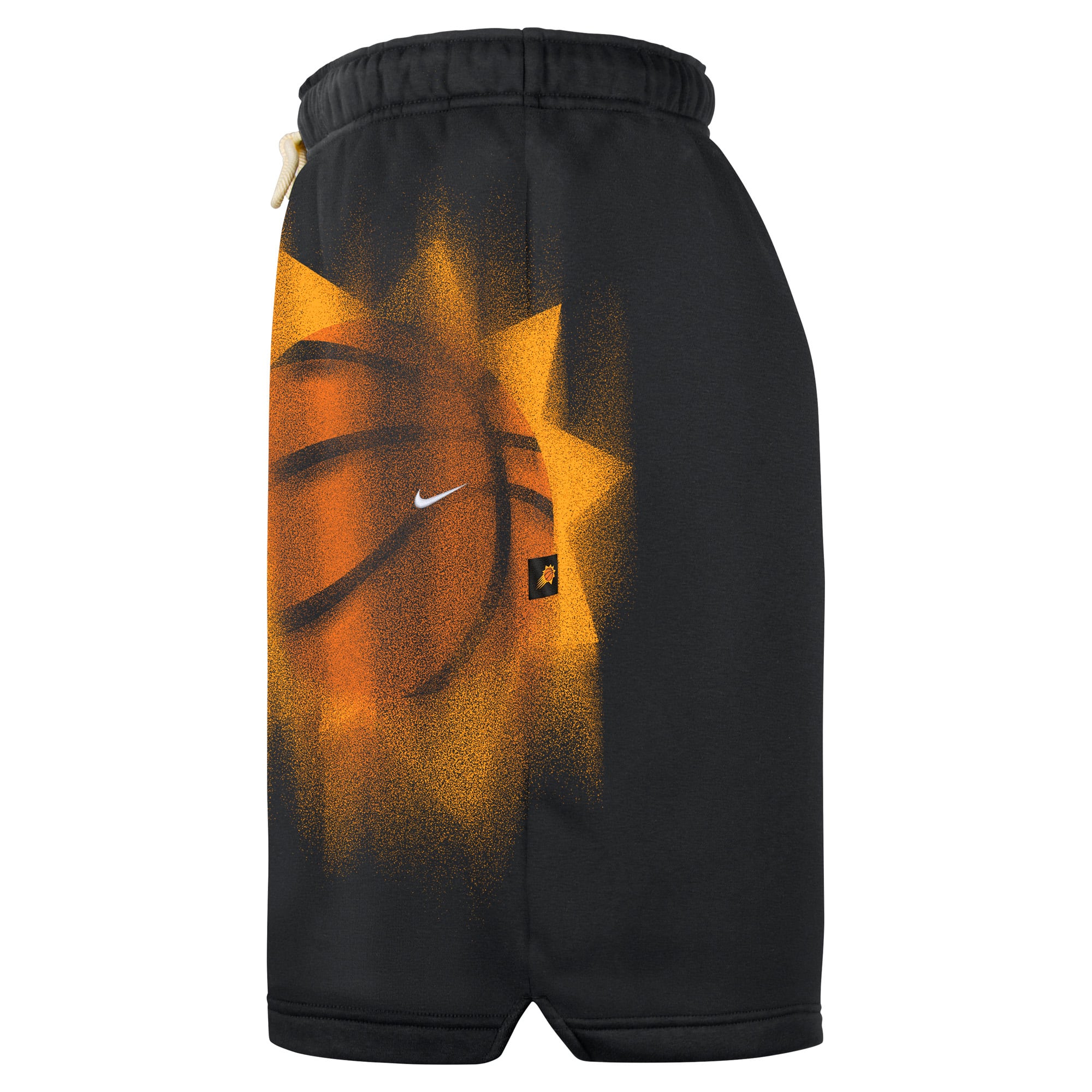 Short de sport Nike Phoenix Suns 2026 Standard Issue Icon Fleece noir pour homme