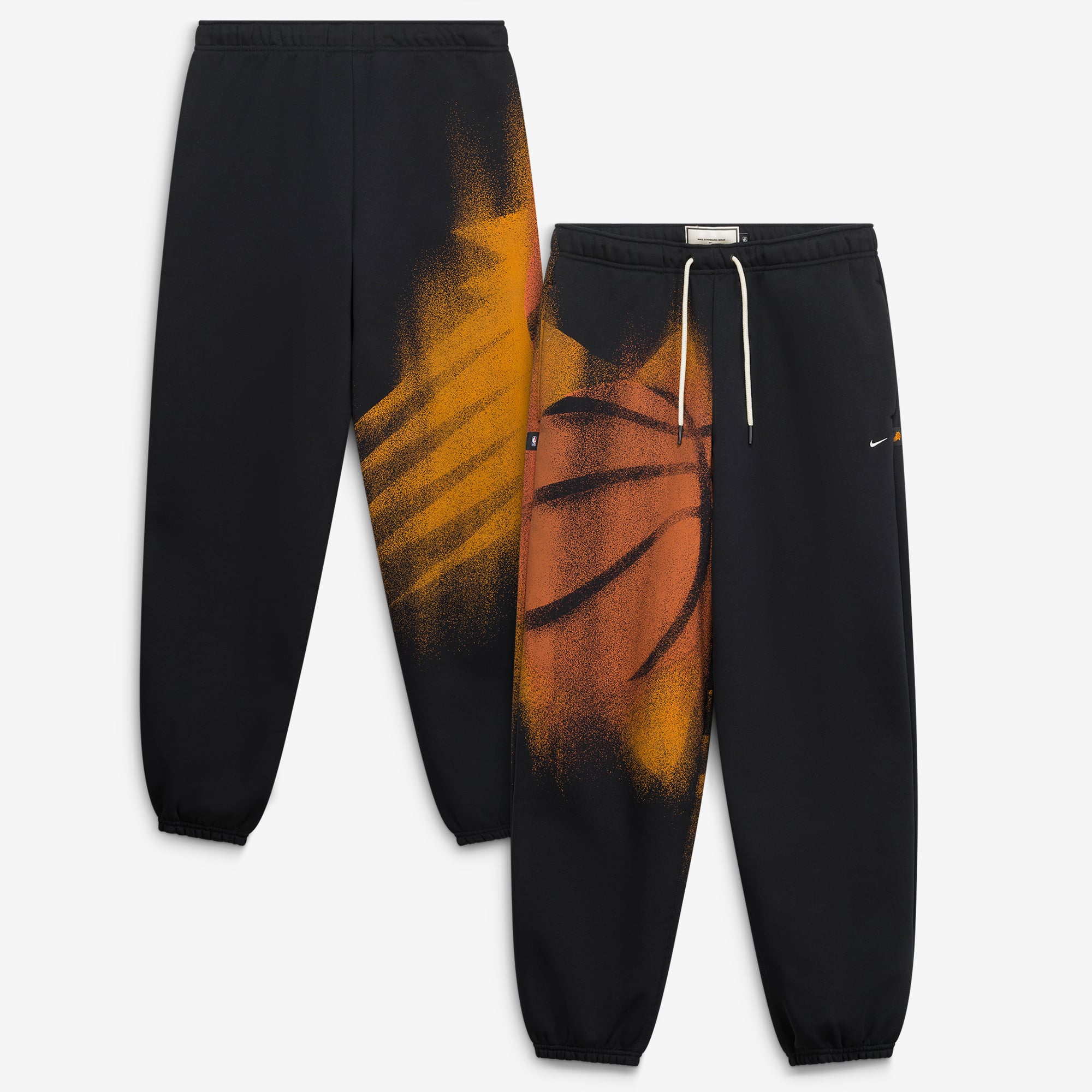 Pantalon de sport Nike Phoenix Suns 2026 Standard Issue Icon Fleece fuselé noir pour homme