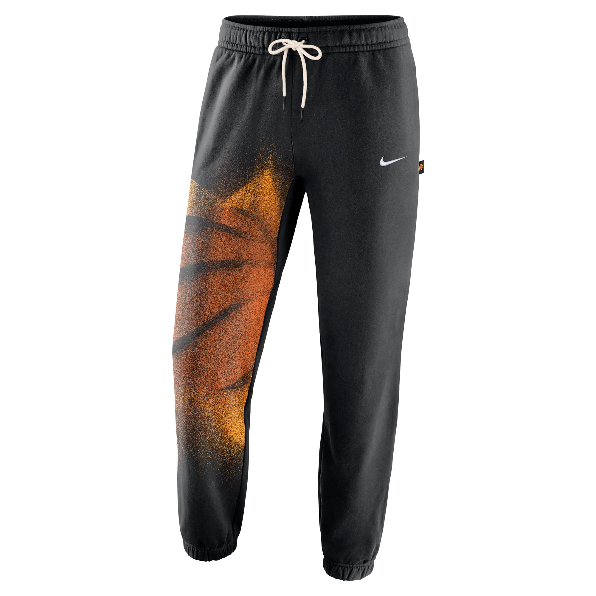 Pantalon de sport Nike Phoenix Suns 2026 Standard Issue Icon Fleece fuselé noir pour homme