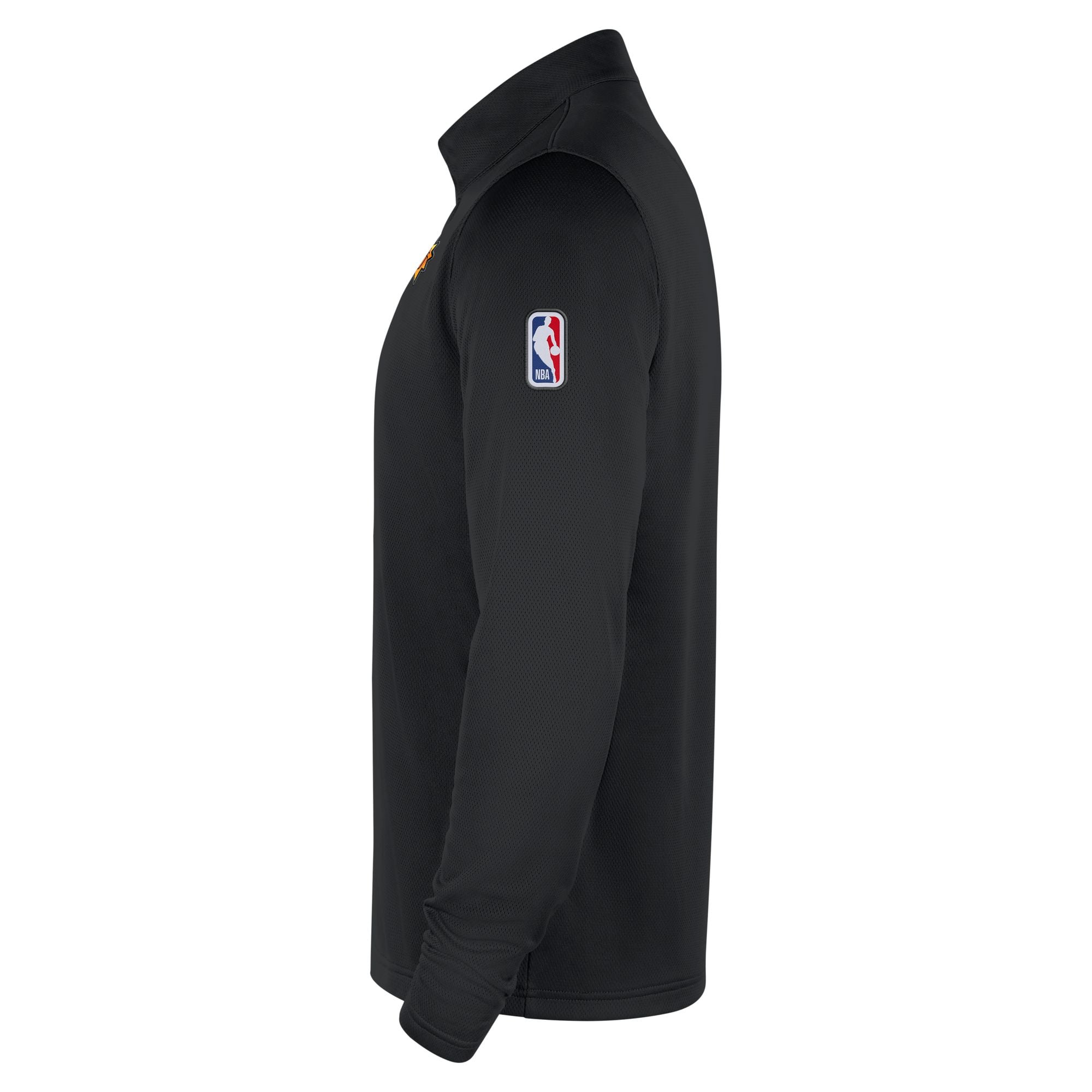 Haut Nike Phoenix Suns Authentic Coaches à quart de zip Dri-FIT noir pour homme