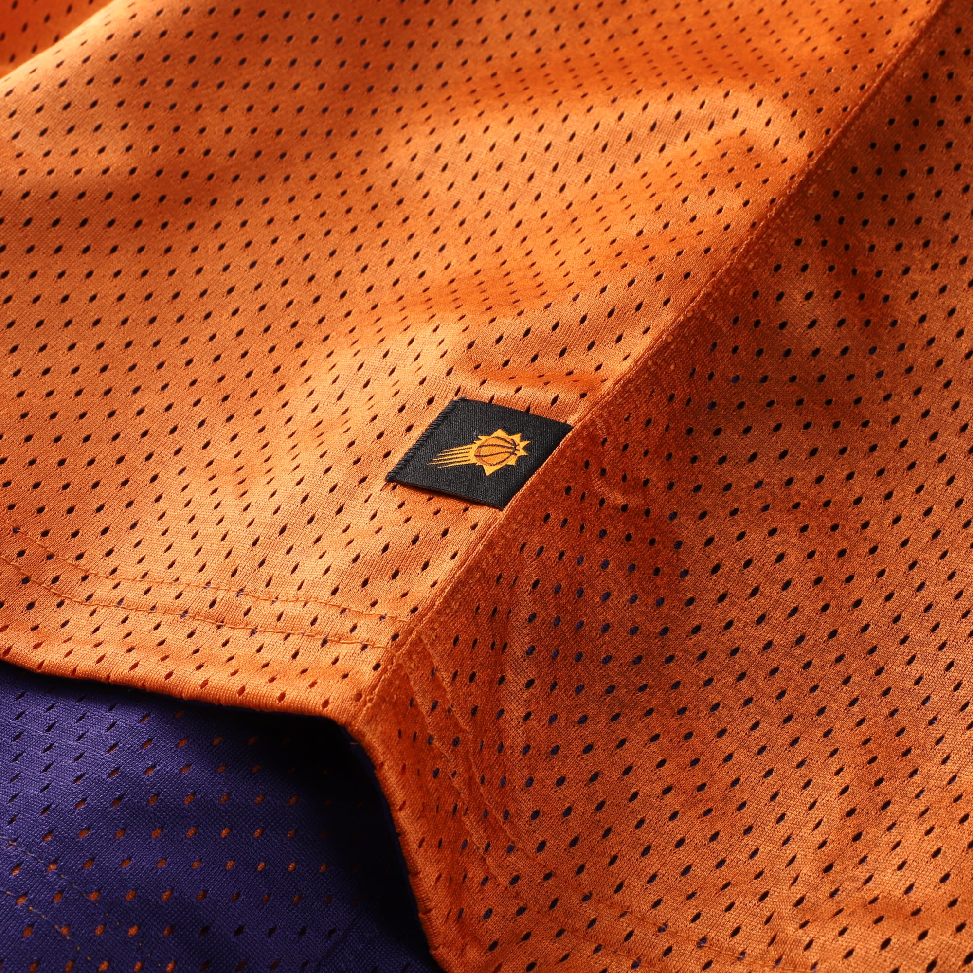 Maillot réversible Nike orange/violet Phoenix Suns 2026 Standard Issue Practice Icon Mesh pour homme