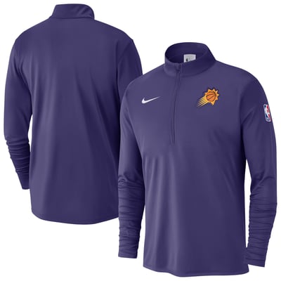Phoenix Suns Nike 2024/25 Courtside Performance Half-Zip Top - Purple