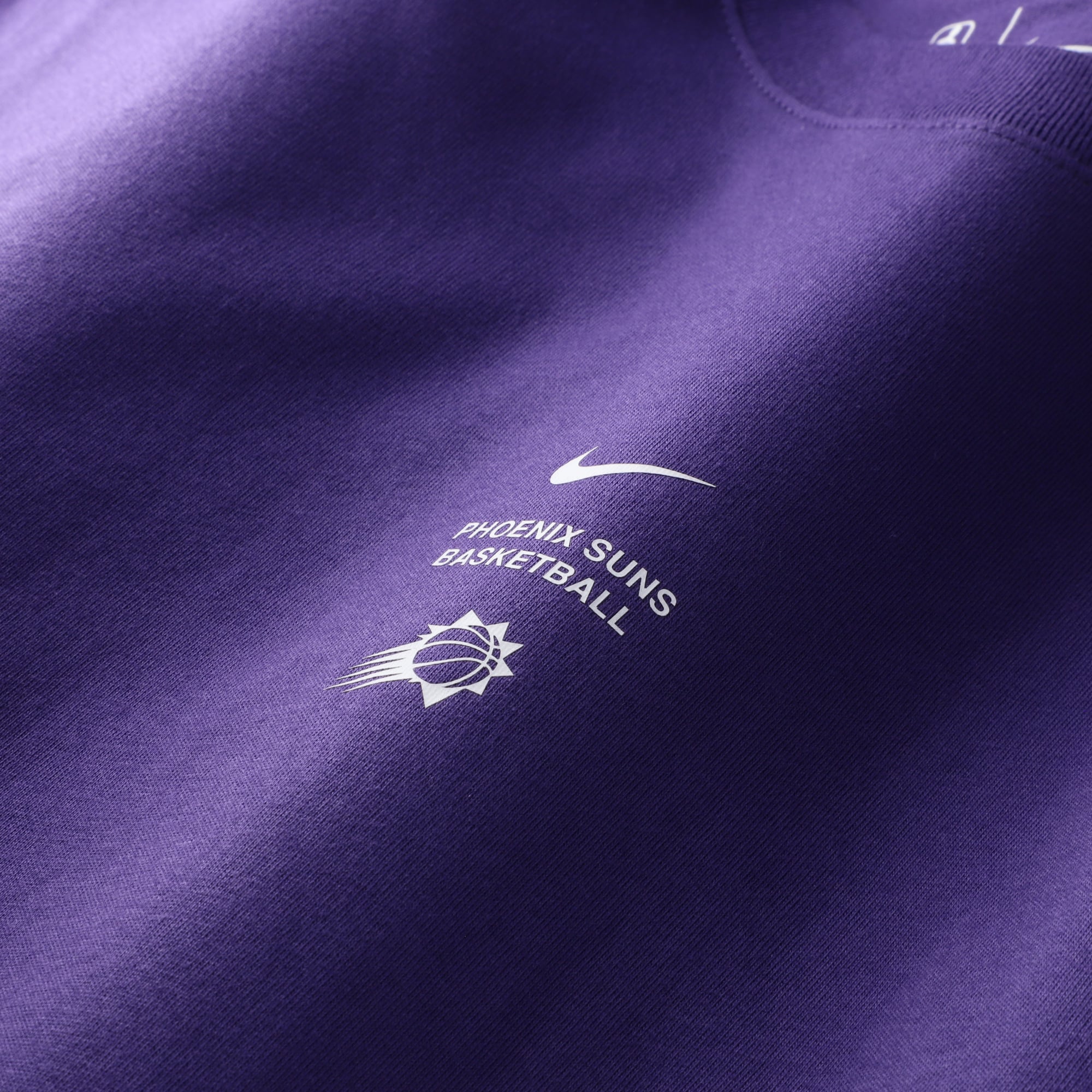 T-shirt d'entraînement Nike Phoenix Suns violet pour homme, édition standard 2026