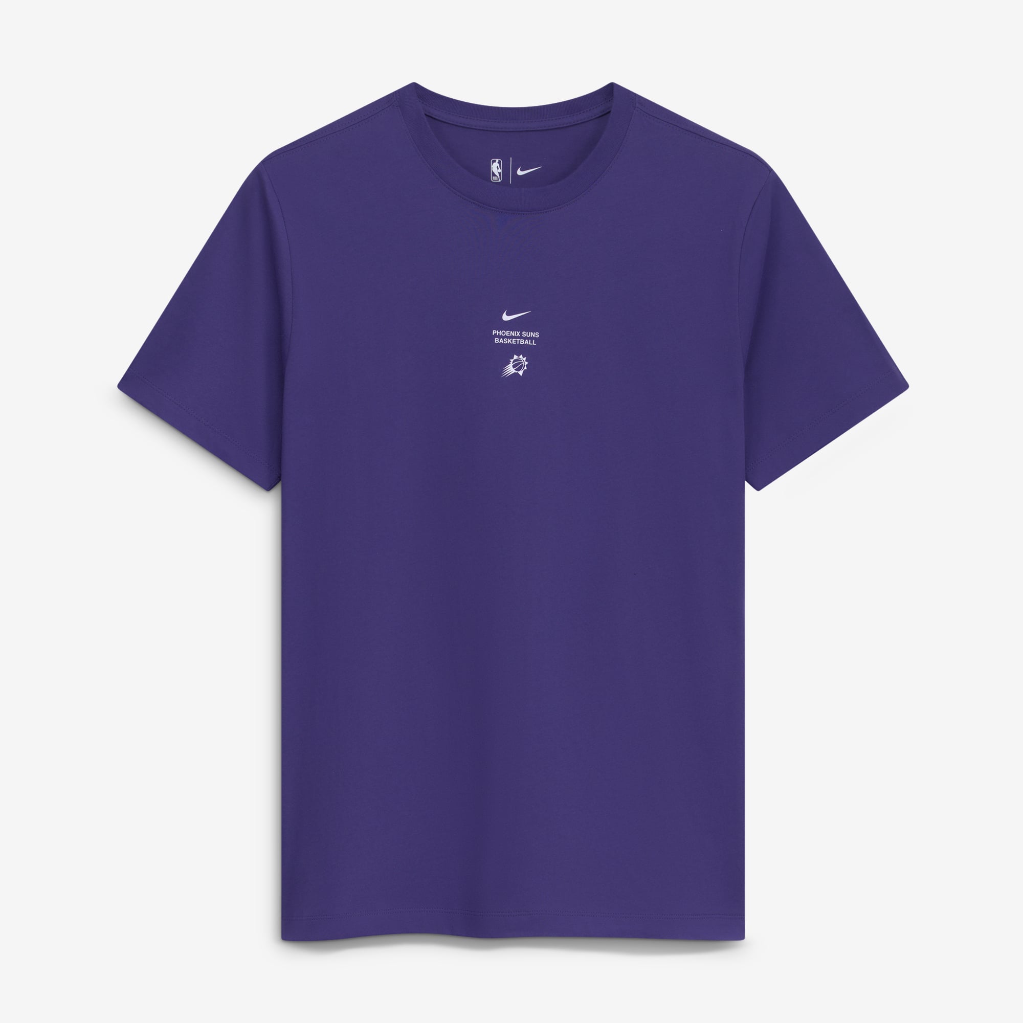 T-shirt d'entraînement Nike Phoenix Suns violet pour homme, édition standard 2026