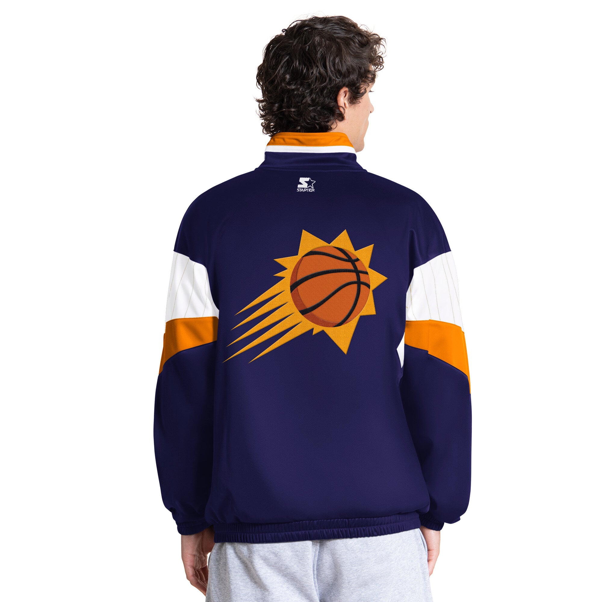 Veste de survêtement zippée intégrale Starter Purple Phoenix Suns Legacy pour homme