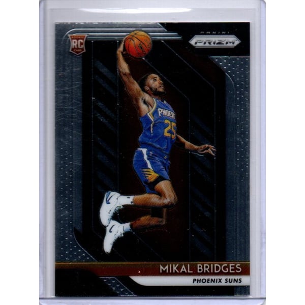 Mikal Bridges Autographed Trading Cards, Signed Mikal Bridges Panini Prizm Mikal Bridges 直筆サインカード ルーキー