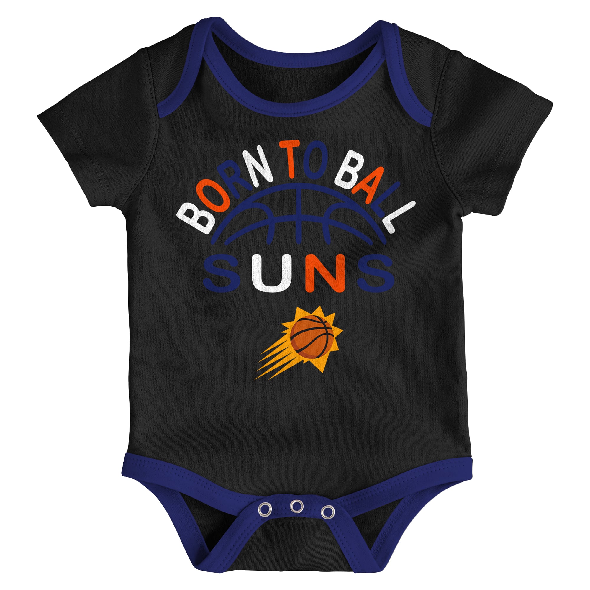 Ensemble de 3 bodies Outerstuff Phoenix Suns Born To Ball pour nouveau-nés et nourrissons