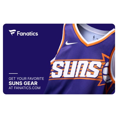 Phoenix Suns Fanatics eGift Card ($10 - $500)