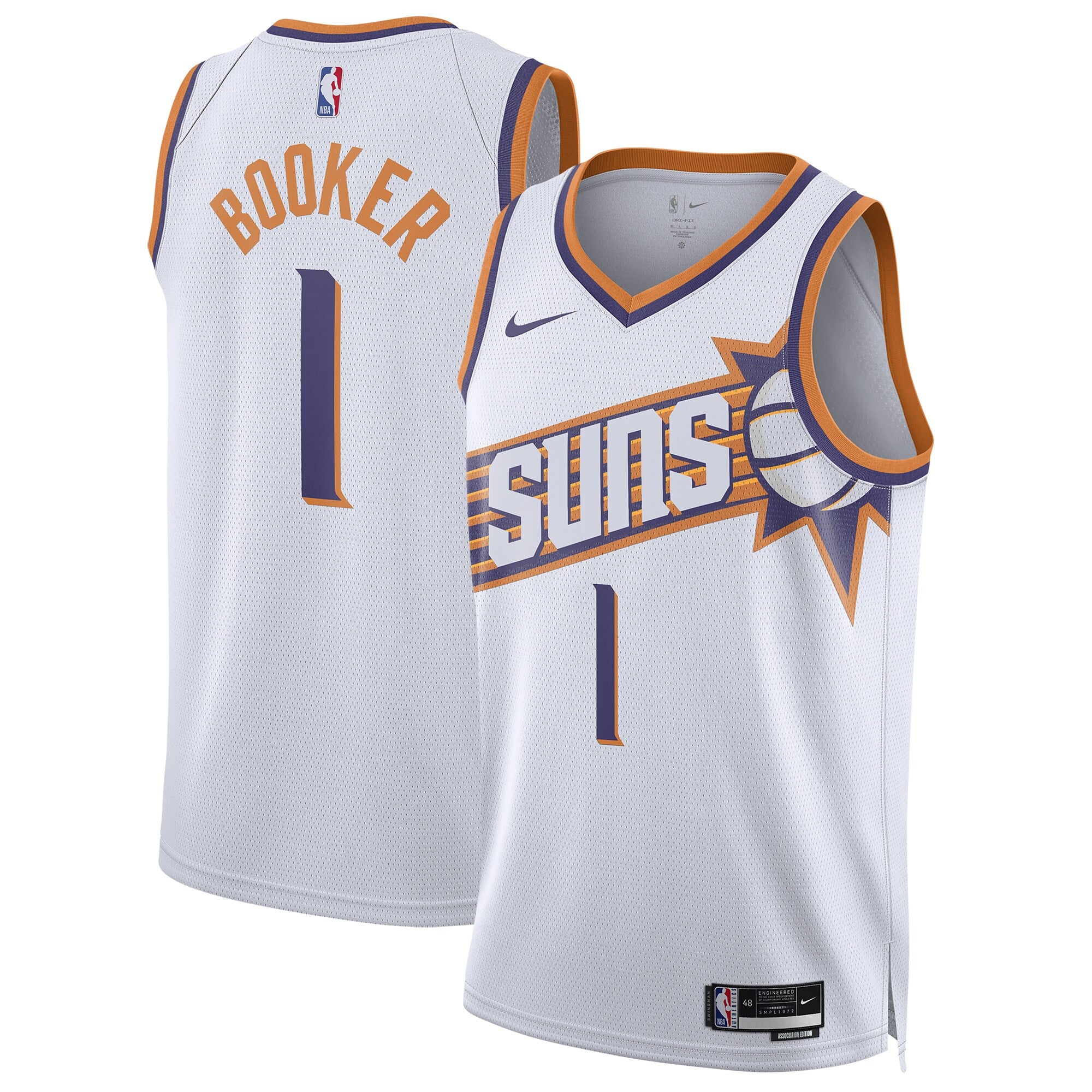 フェニックス・サンズ NBA協会 スウィングマンユニフォーム- デビン 