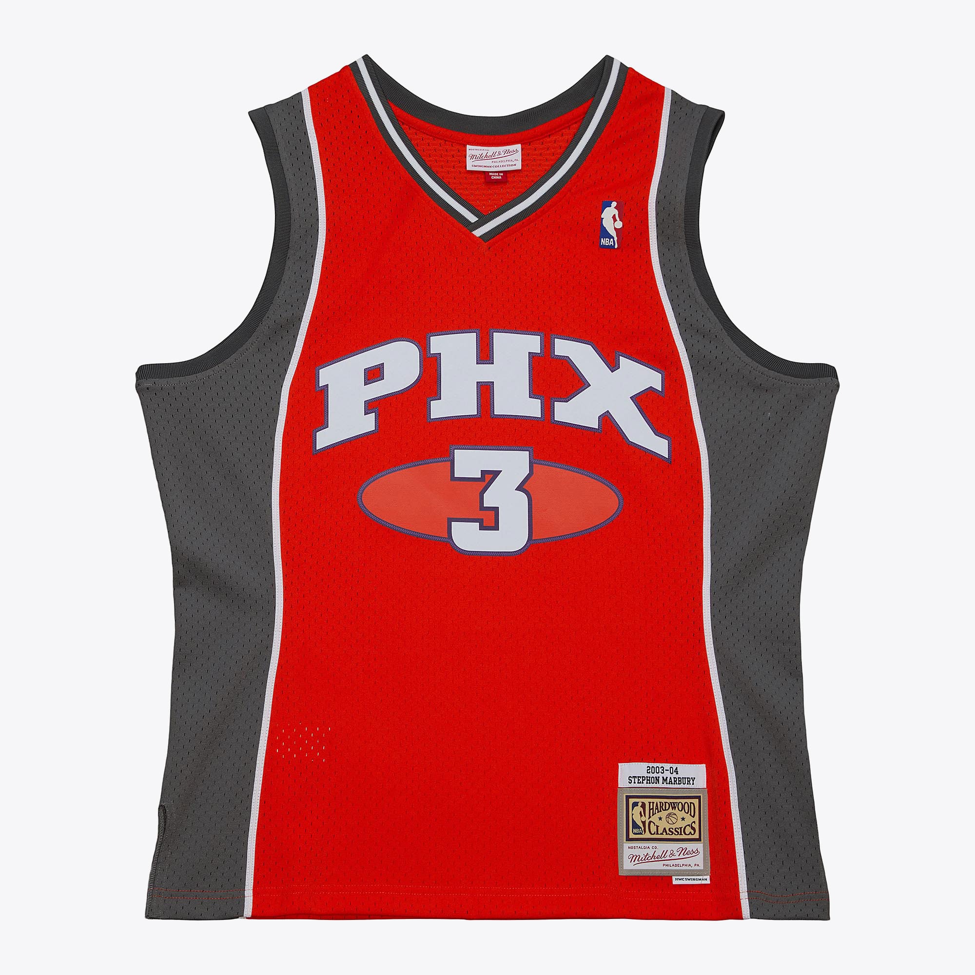 Stephon Marbury Phoenix Suns 2003-04 Orange Swingman Jersey