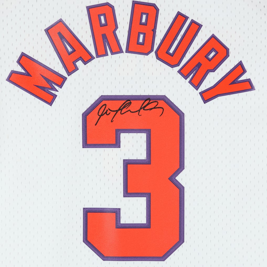 Stephon Marbury Phoenix Suns Autographed Mitchell & Ness 2002-03 
