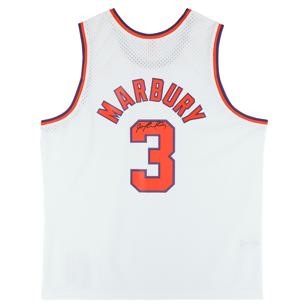 Stephon Marbury Phoenix Suns Autographed Mitchell & Ness 2002-03 