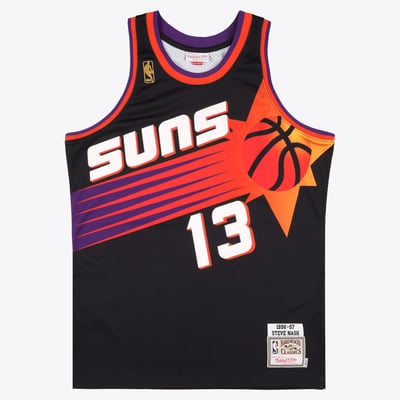 Steve Nash Phoenix Suns 1996-97 Mitchell & Ness Black Authentic Jersey