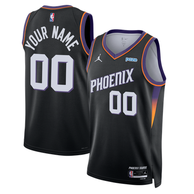 Phoenix Suns Jordan Brand Unisex Swingman Custom Jersey - Statement Edition - Black
