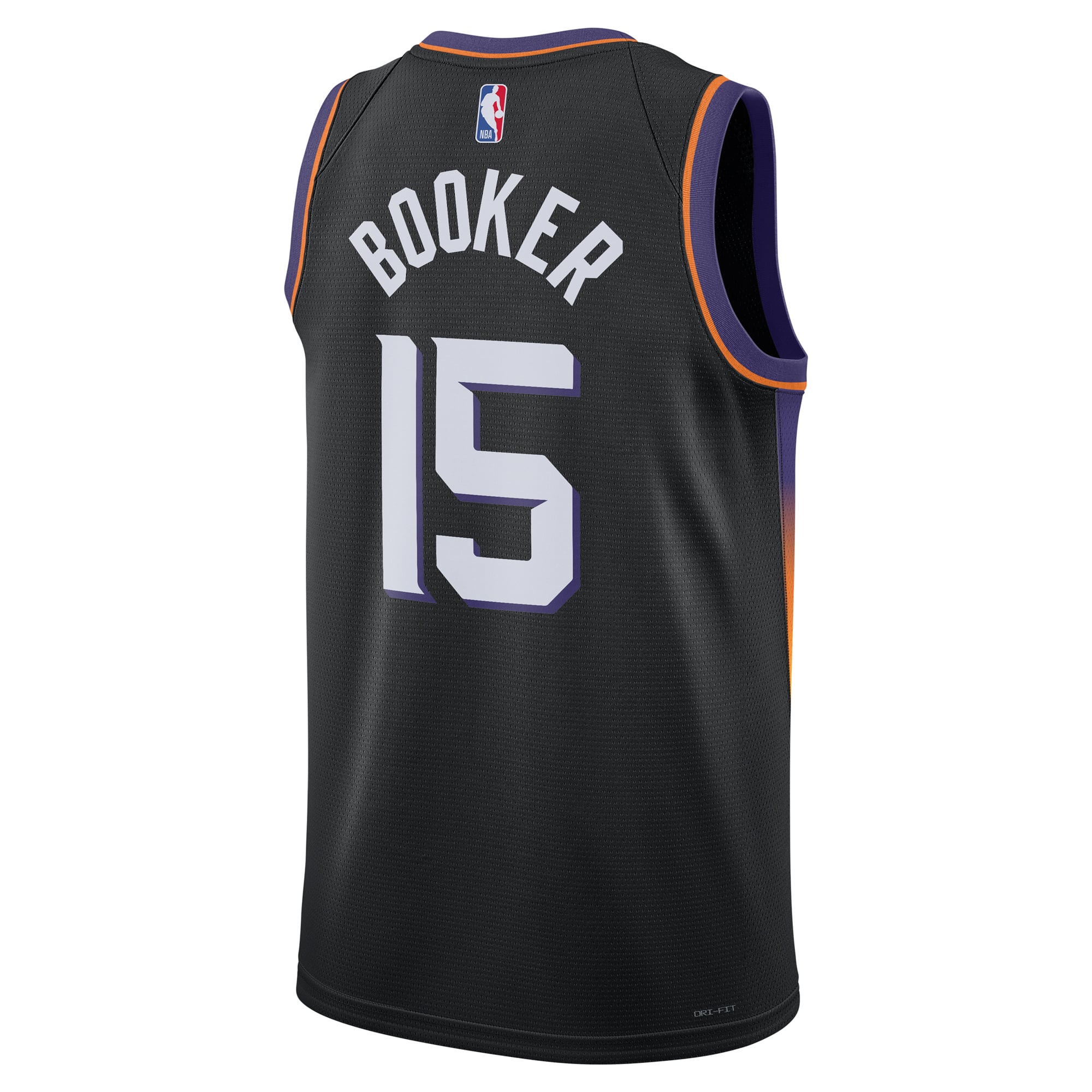 Maillot Swingman unisexe Jordan Brand Devin Booker Phoenix Suns noir - Édition Statement