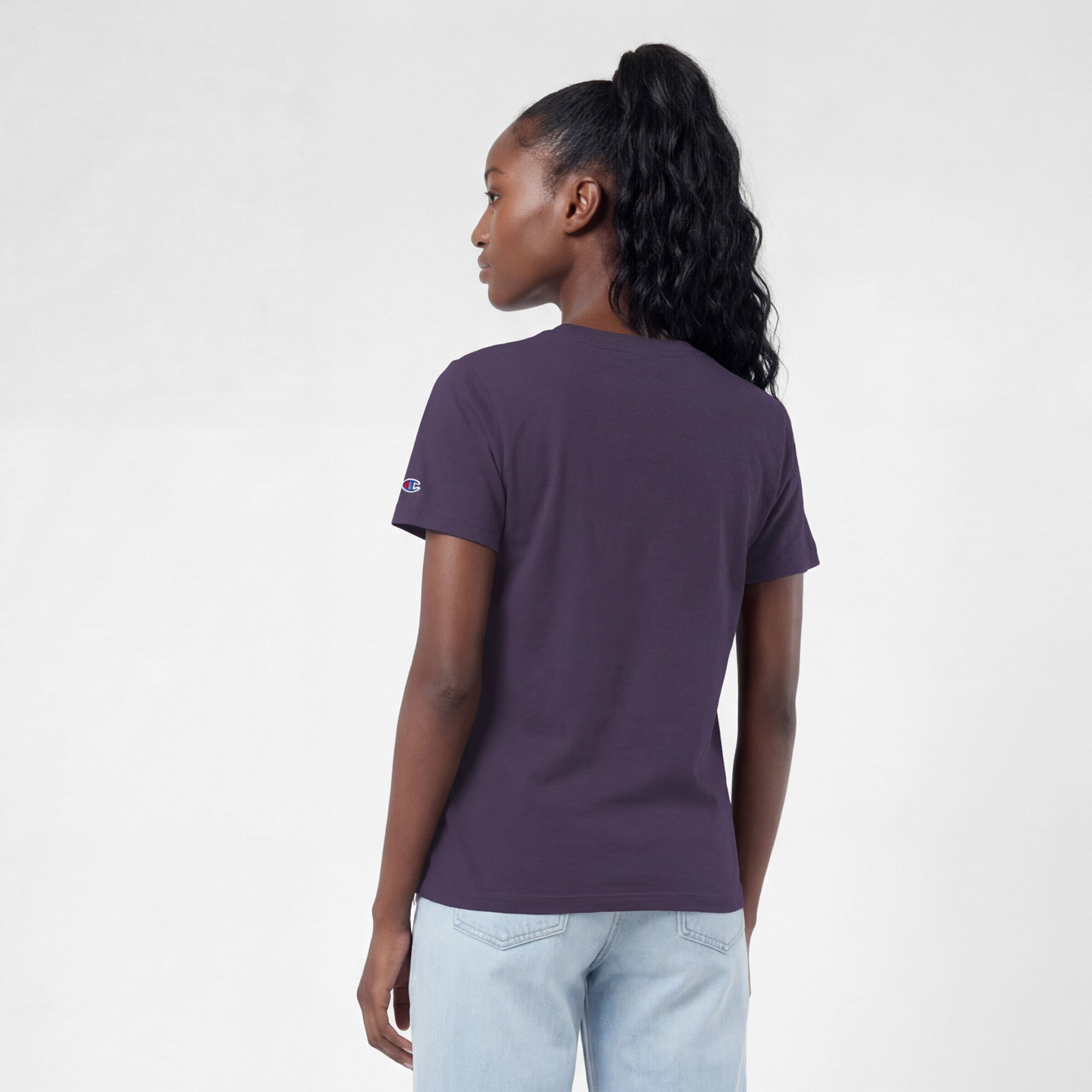 T-shirt Champion féminin violet Phoenix Suns Banner