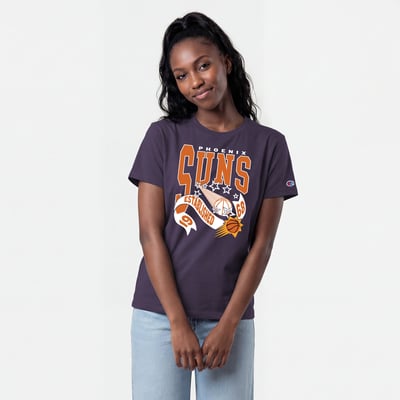 Phoenix Suns Champion Women's Banner T-Shirt - Purple