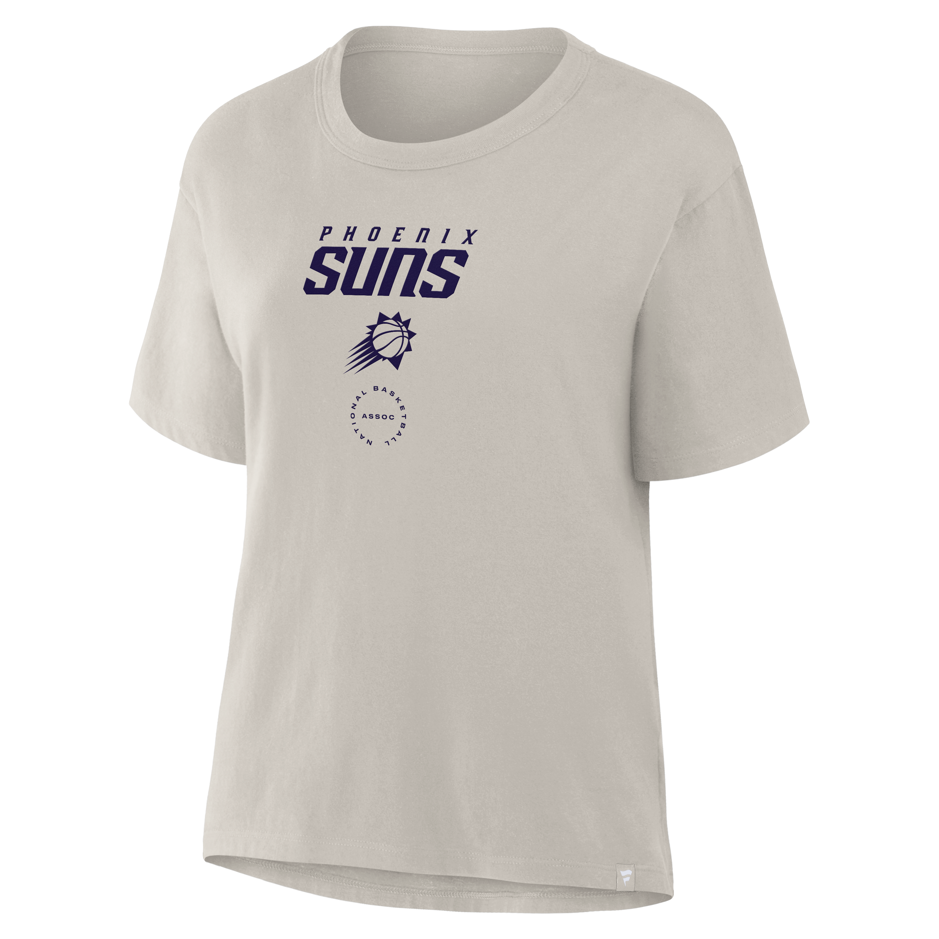 Women's Fanatics Beige Phoenix Suns Crossover Legacy T-Shirt