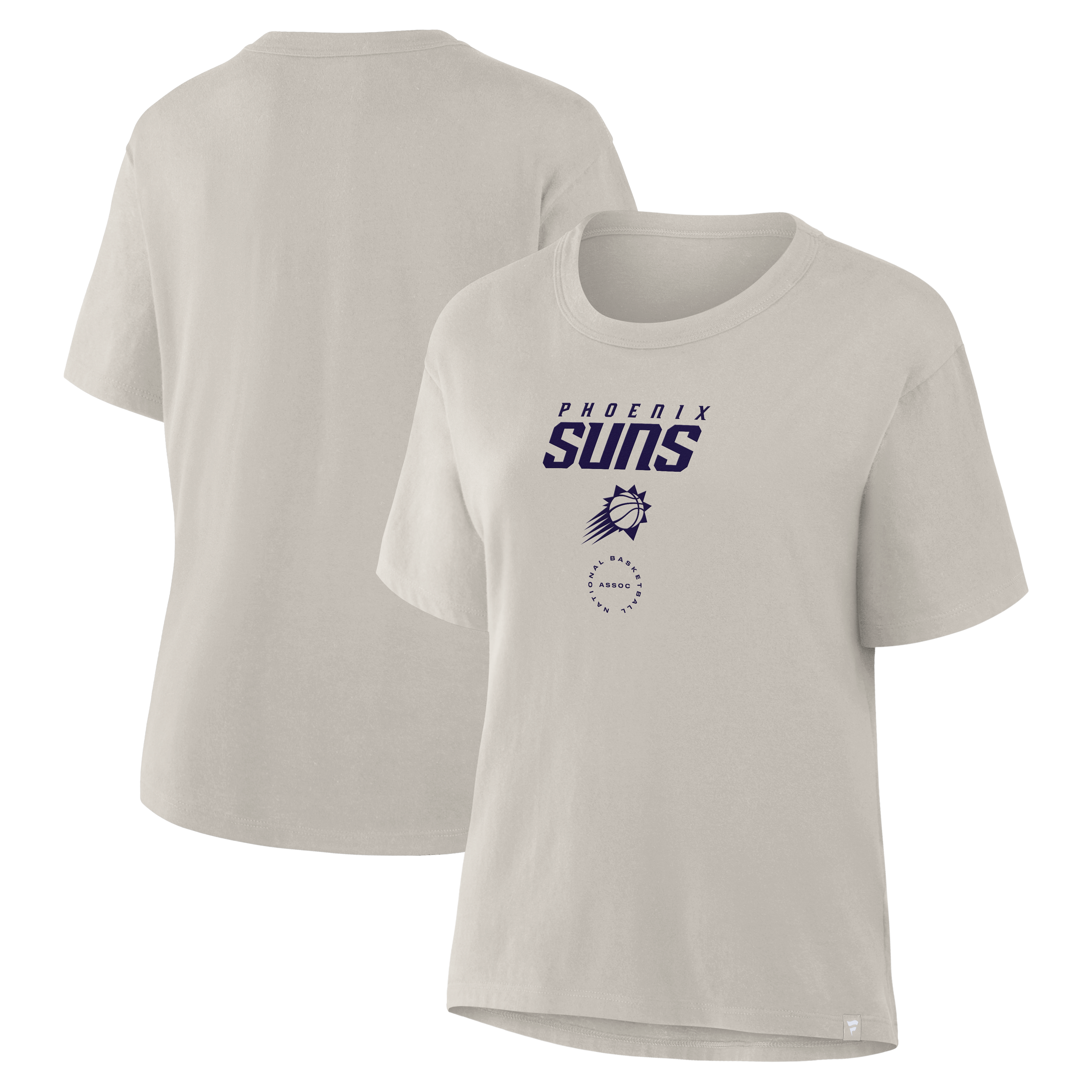 Women's Fanatics Beige Phoenix Suns Crossover Legacy T-Shirt