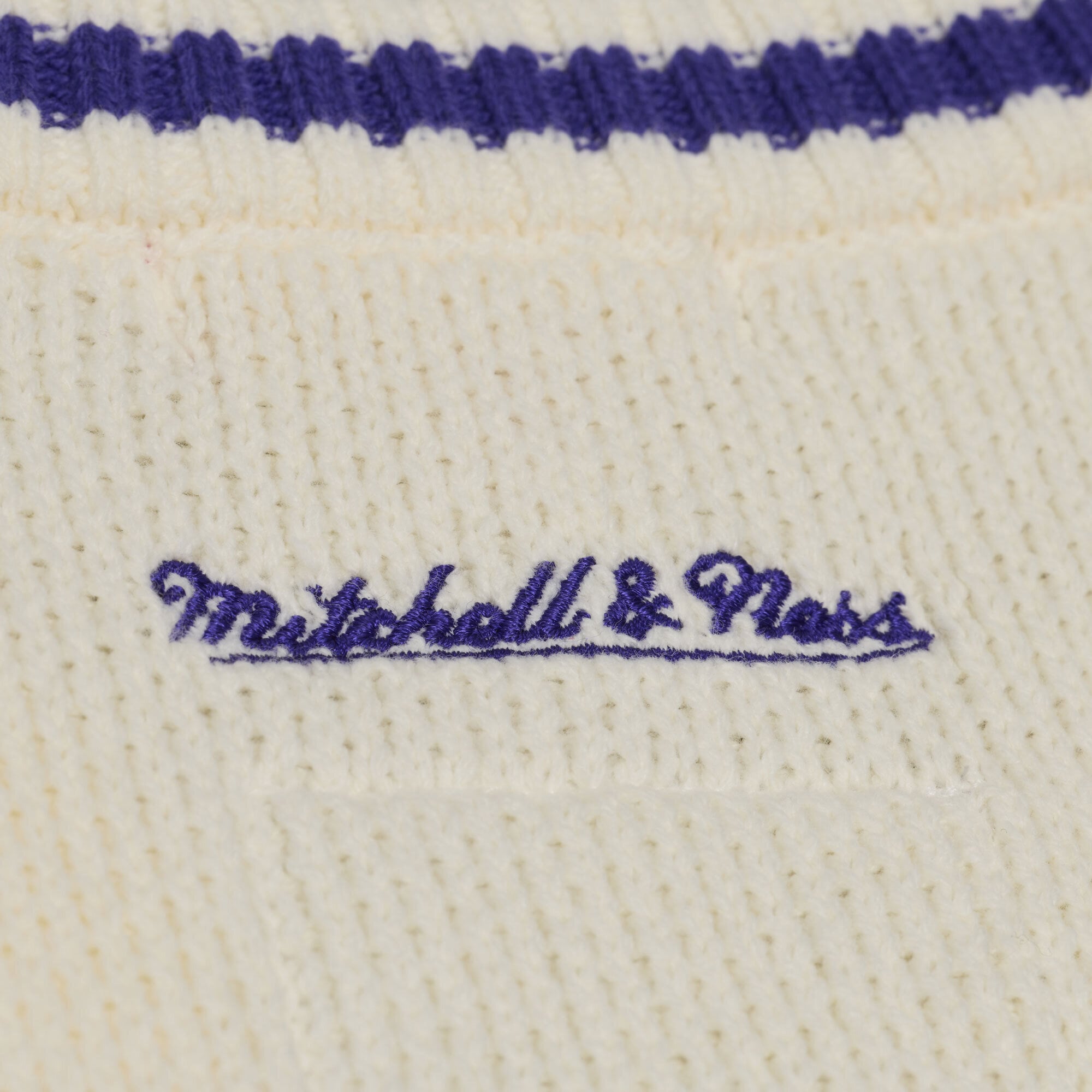 Women's Mitchell & Ness Cream Phoenix Suns Retro Roots Sweater Vest