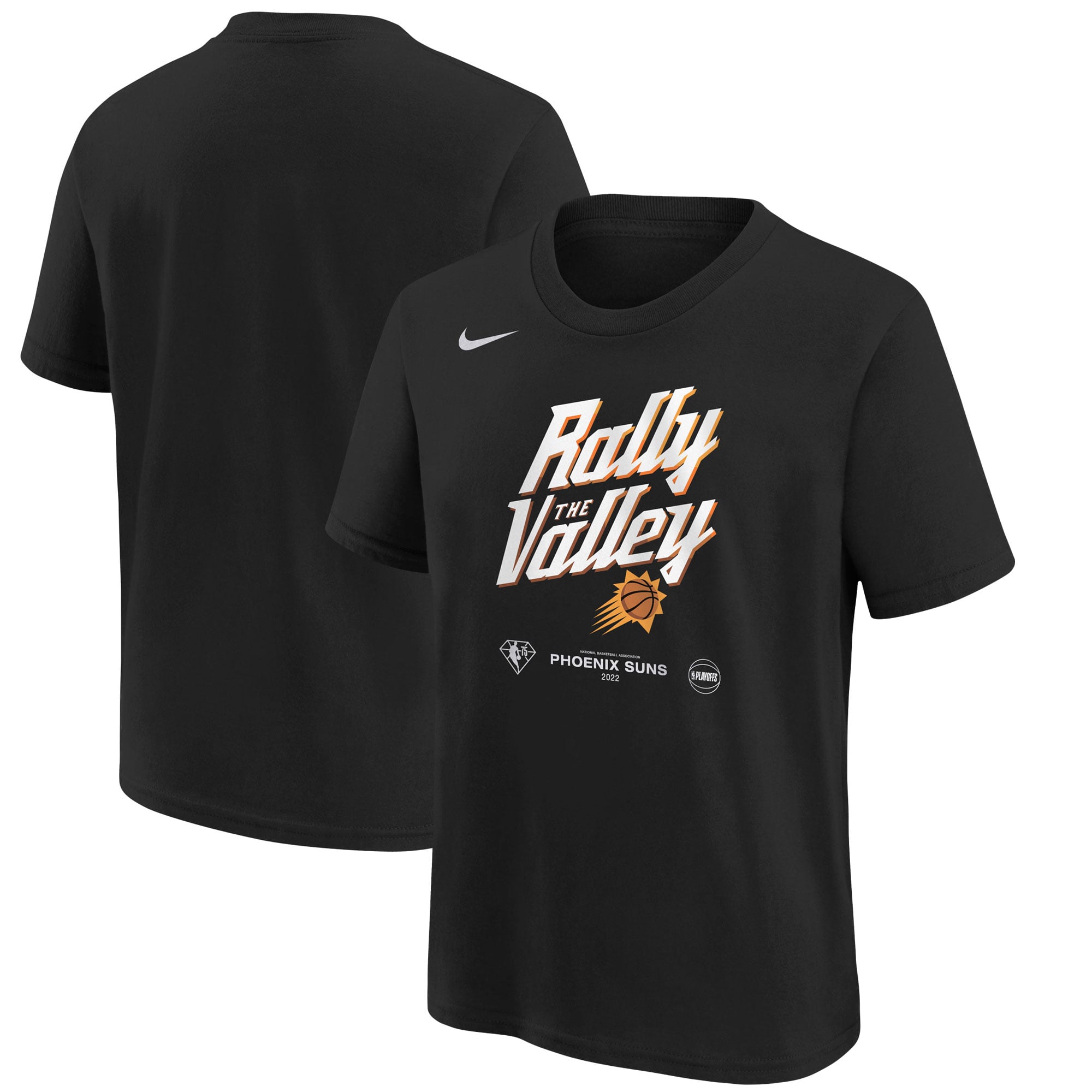 超激レア！Nike NBA Japan Games 2022 Tシャツ Youth Nike Black Phoenix Suns 2022 NBA Playoffs Mantra T-Shirt