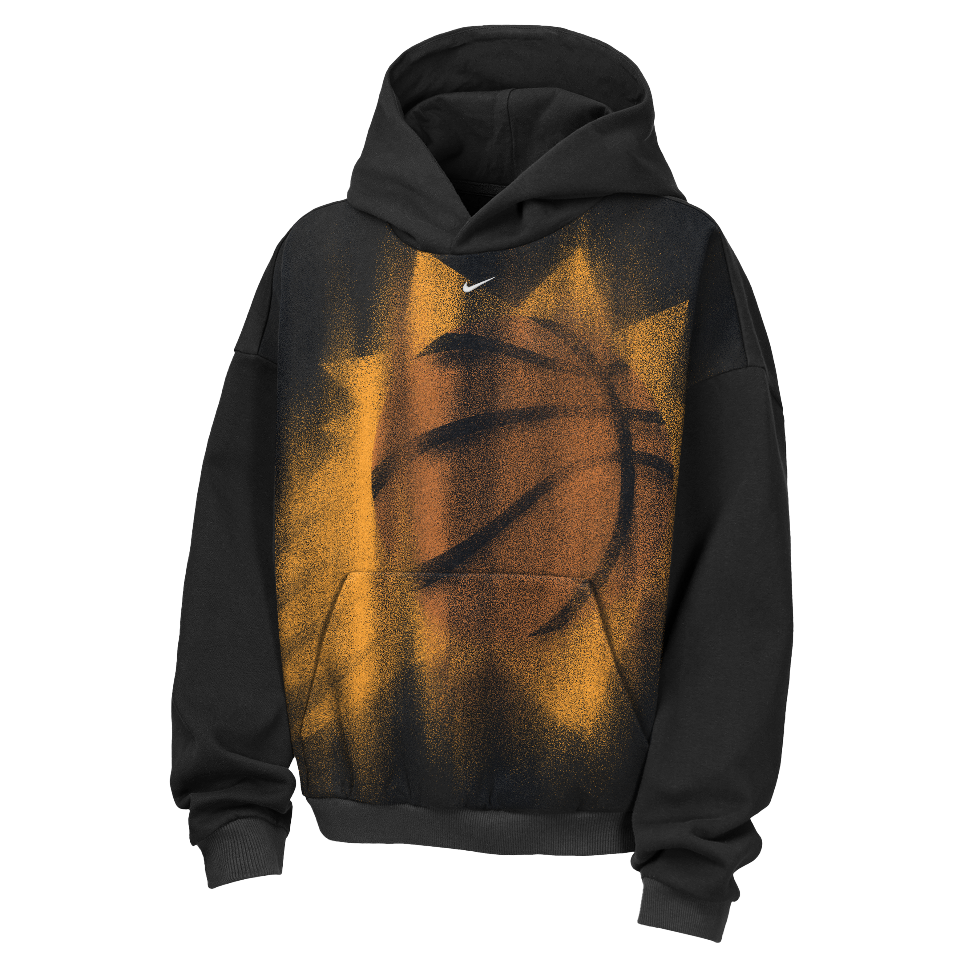 Sweat à capuche en polaire Nike Phoenix Suns 2026 Standard Issue Practice Icon noir pour enfant